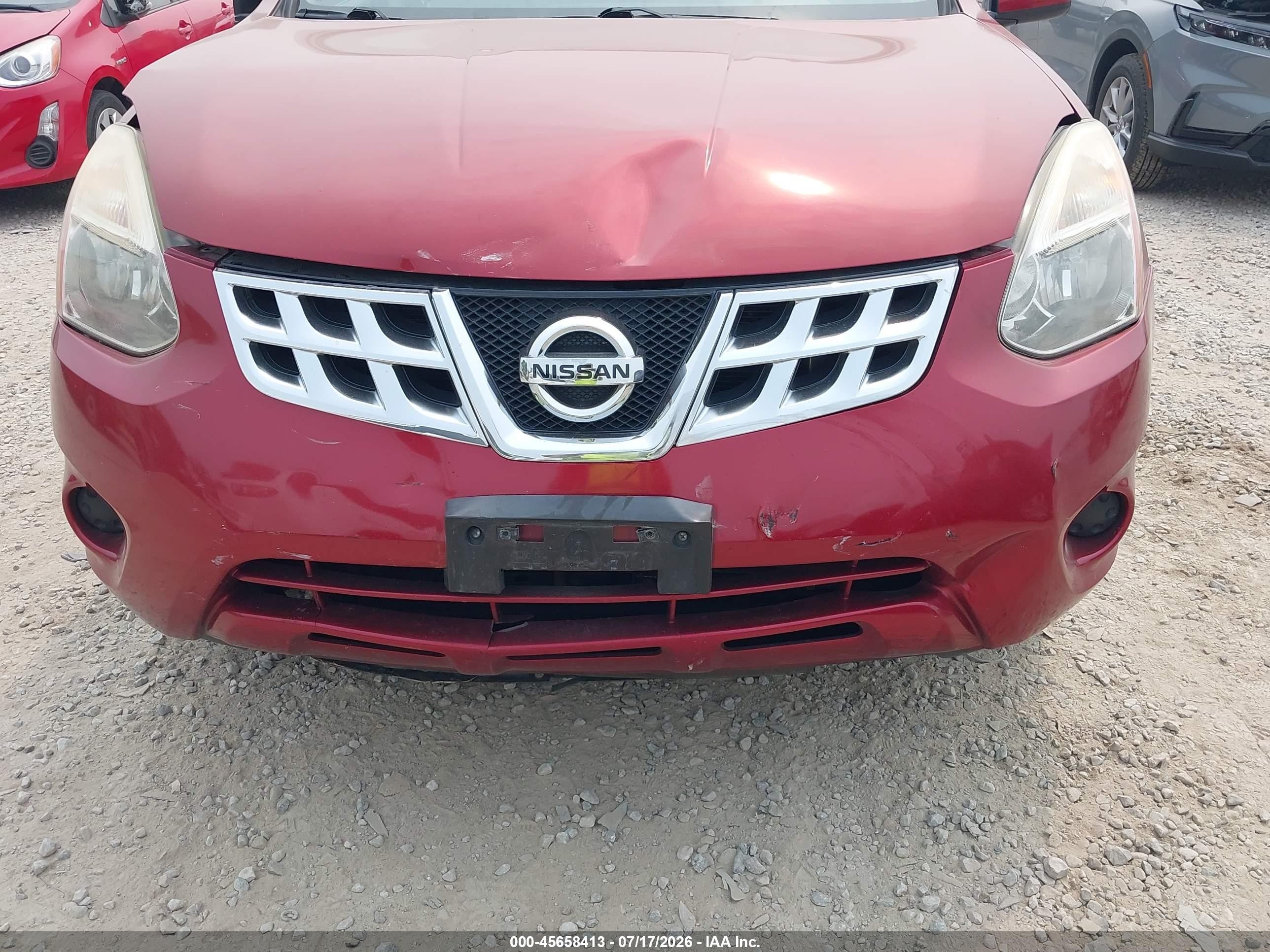 2011 Nissan Rogue Sv Темно-бордовый vin: JN8AS5MV3BW255179