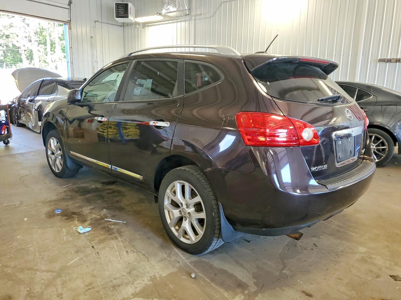 2011 Nissan Rogue S Purple vin: JN8AS5MV3BW256736