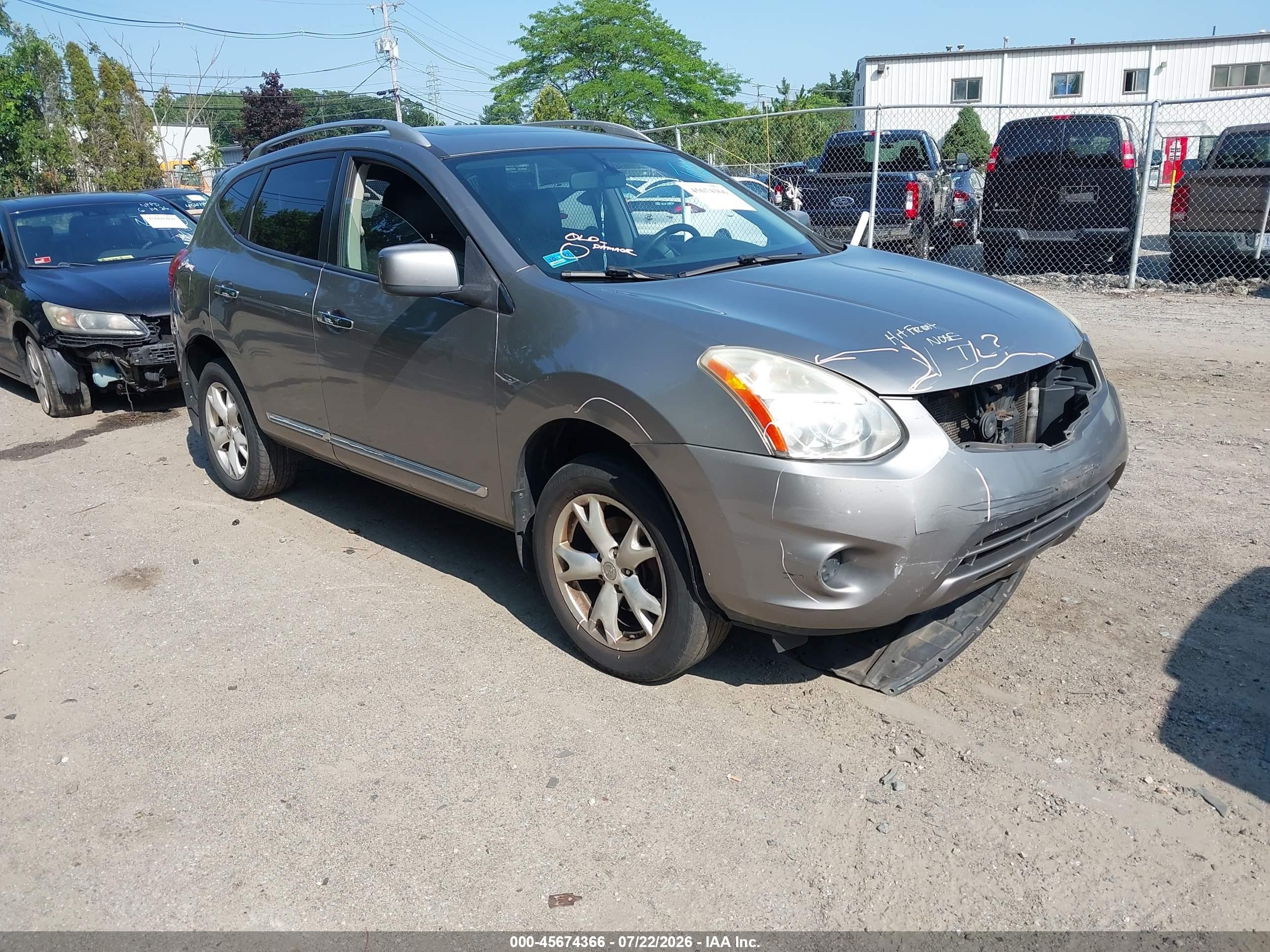 2011 Nissan Rogue Sv Коричневый vin: JN8AS5MV3BW261869