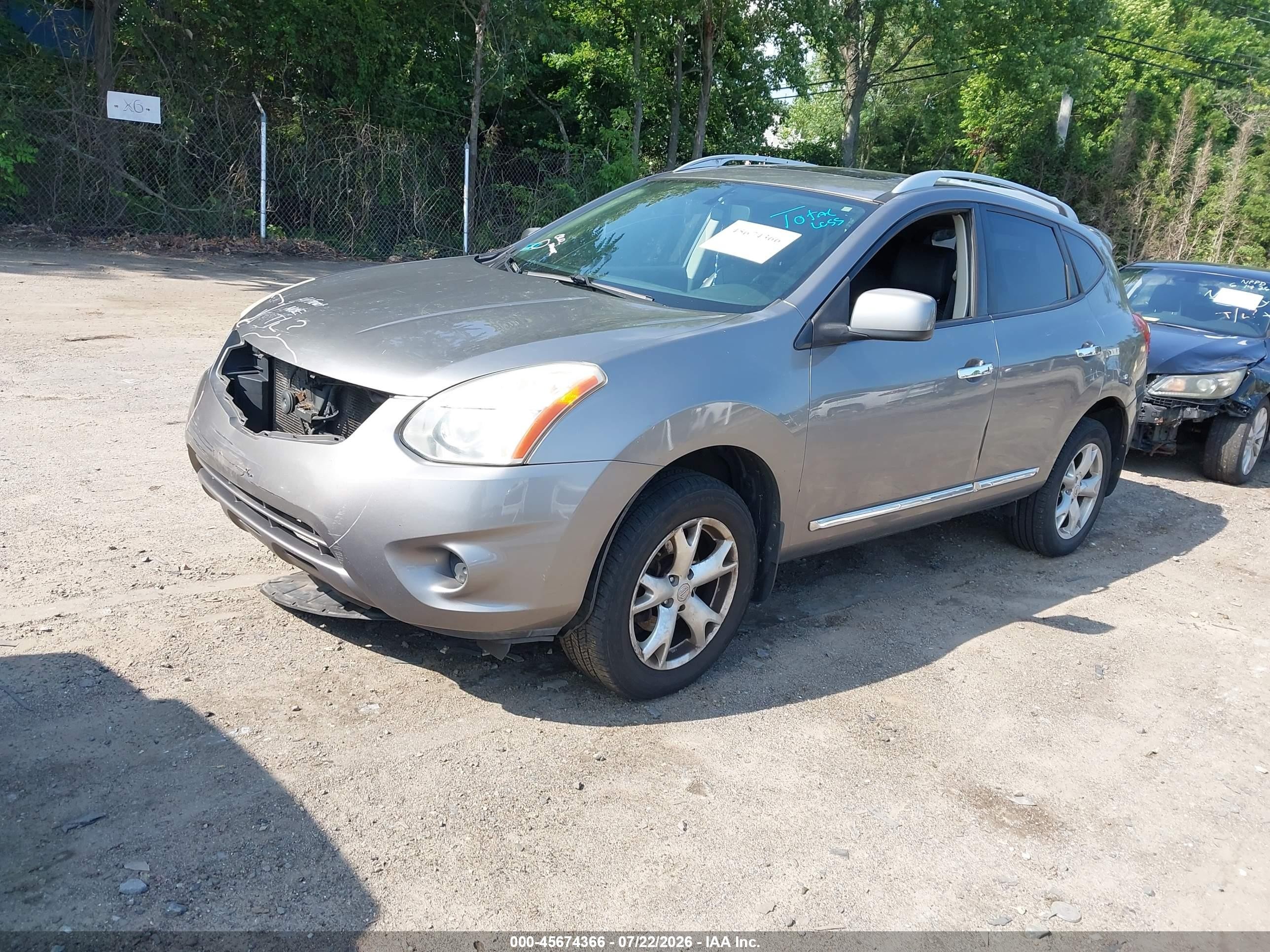 2011 Nissan Rogue Sv Коричневый vin: JN8AS5MV3BW261869