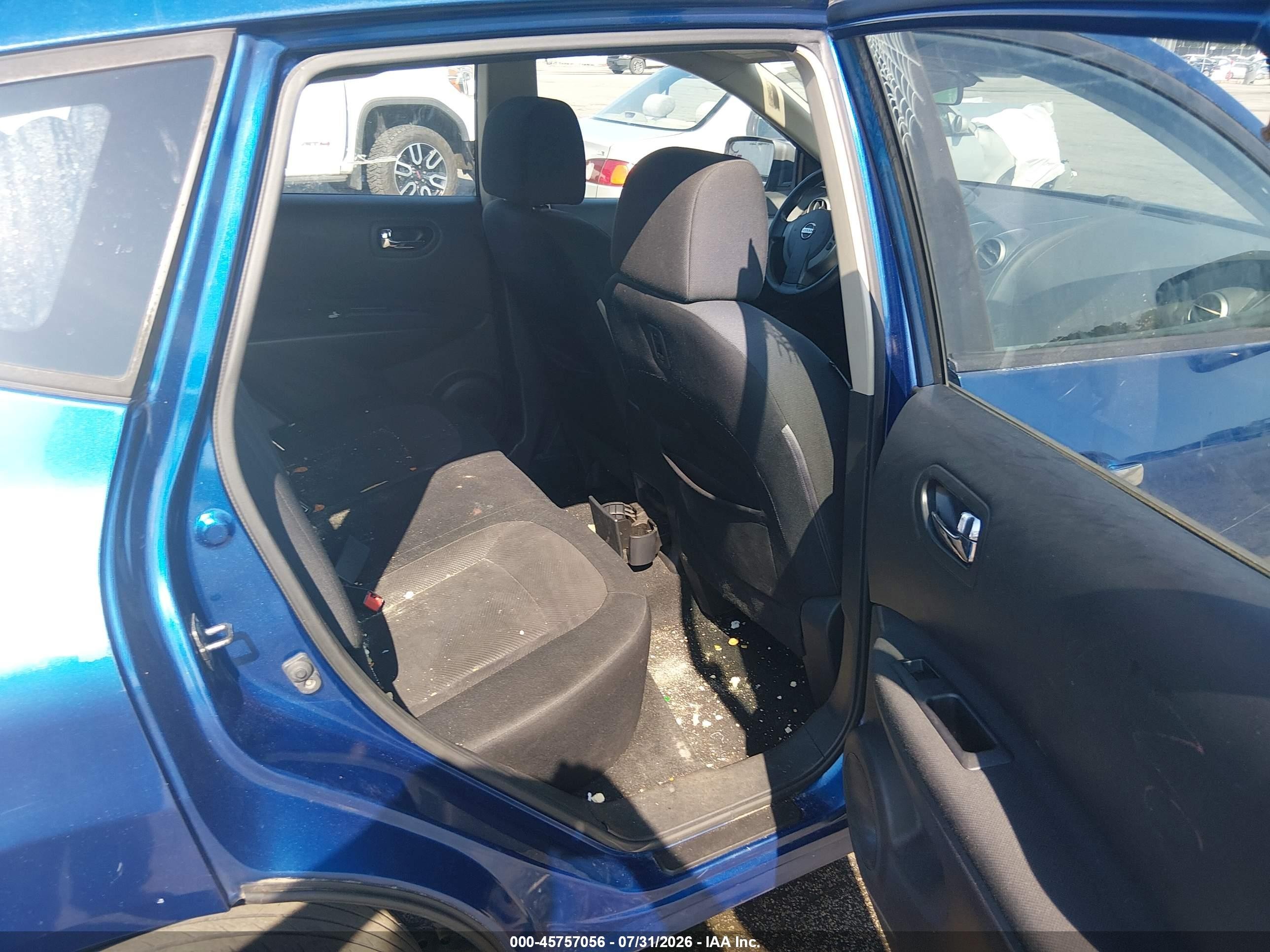 2011 Nissan Rogue S Синий vin: JN8AS5MV3BW262214
