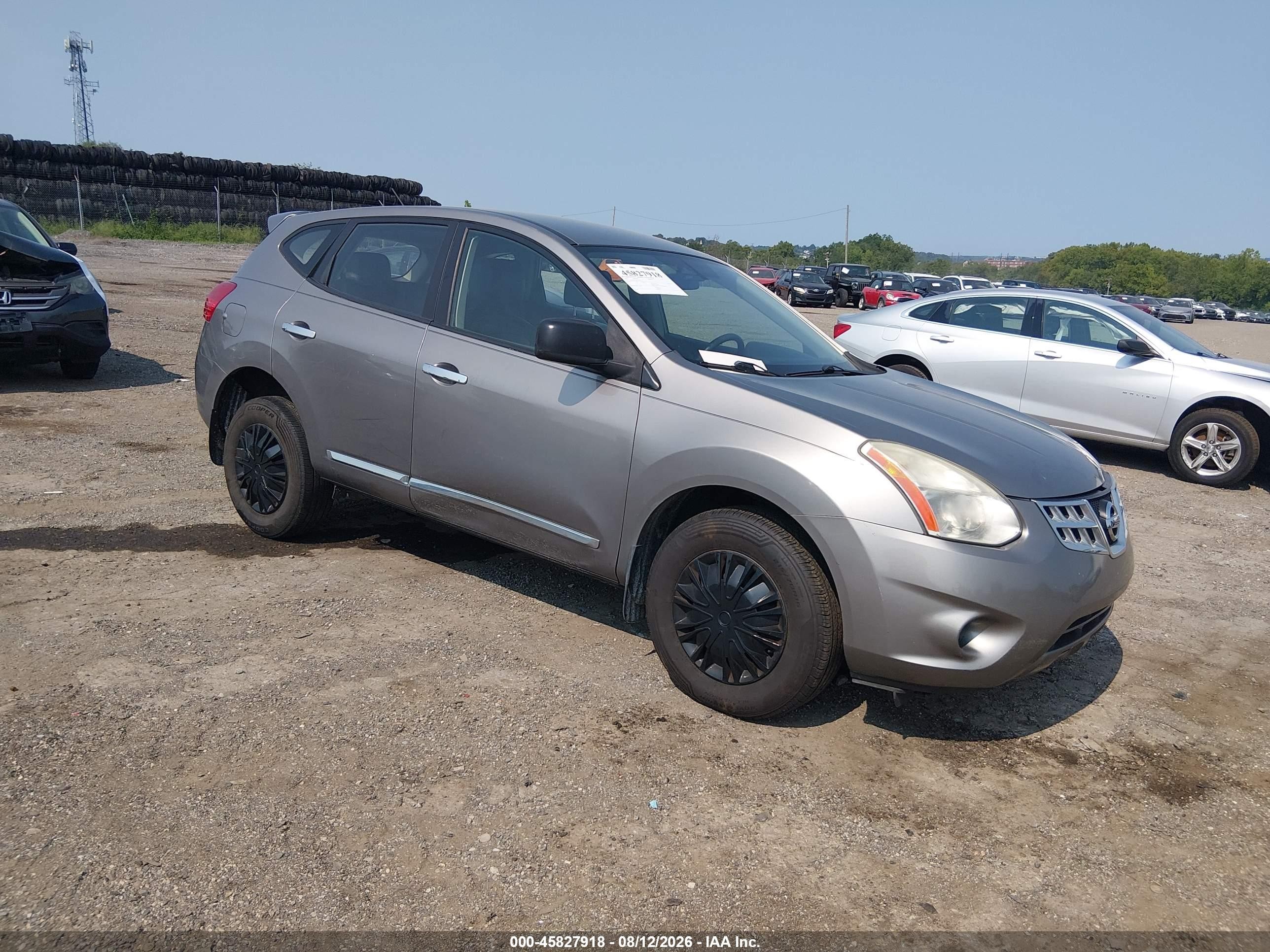 2011 Nissan Rogue S Brown vin: JN8AS5MV3BW262519
