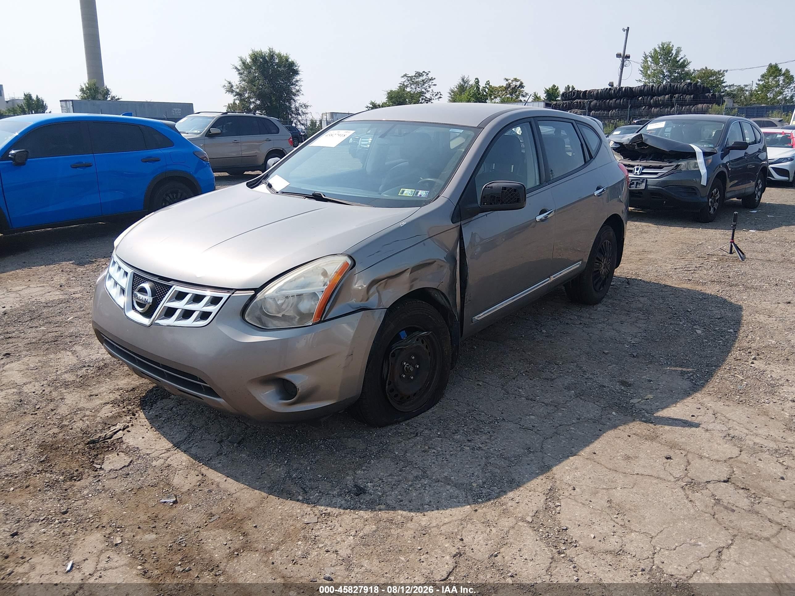 2011 Nissan Rogue S Коричневый vin: JN8AS5MV3BW262519