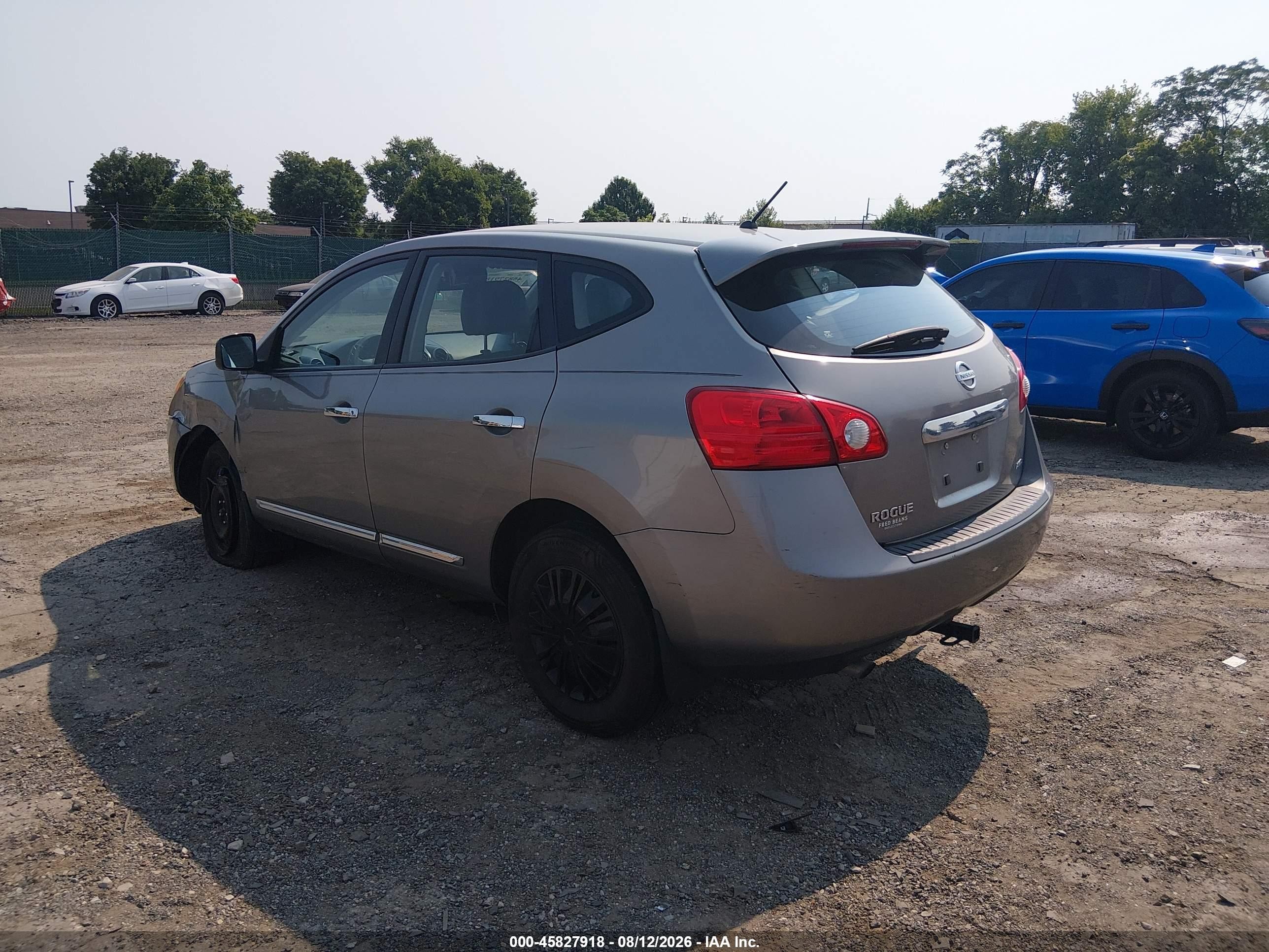 2011 Nissan Rogue S Коричневый vin: JN8AS5MV3BW262519