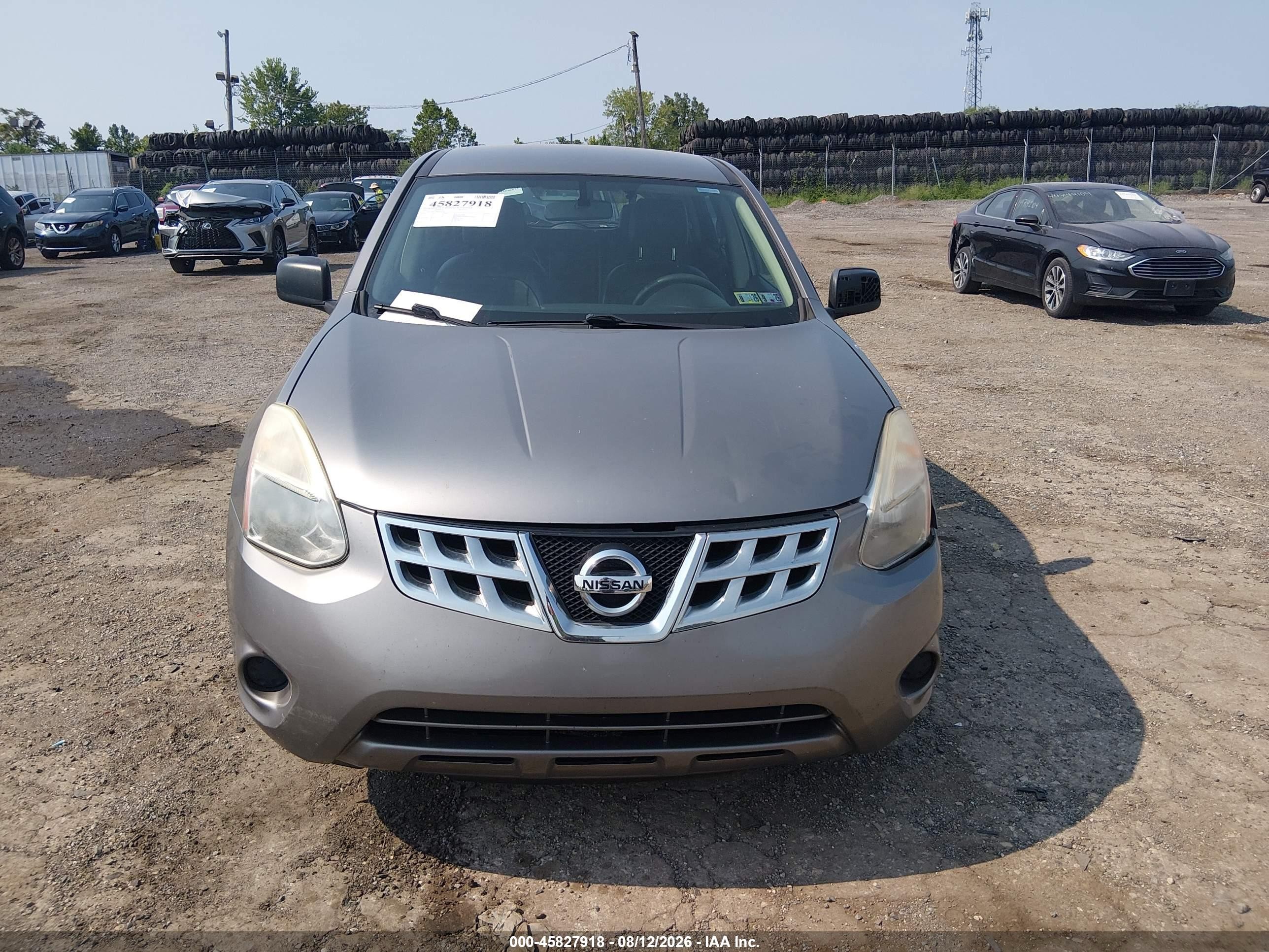2011 Nissan Rogue S Коричневый vin: JN8AS5MV3BW262519