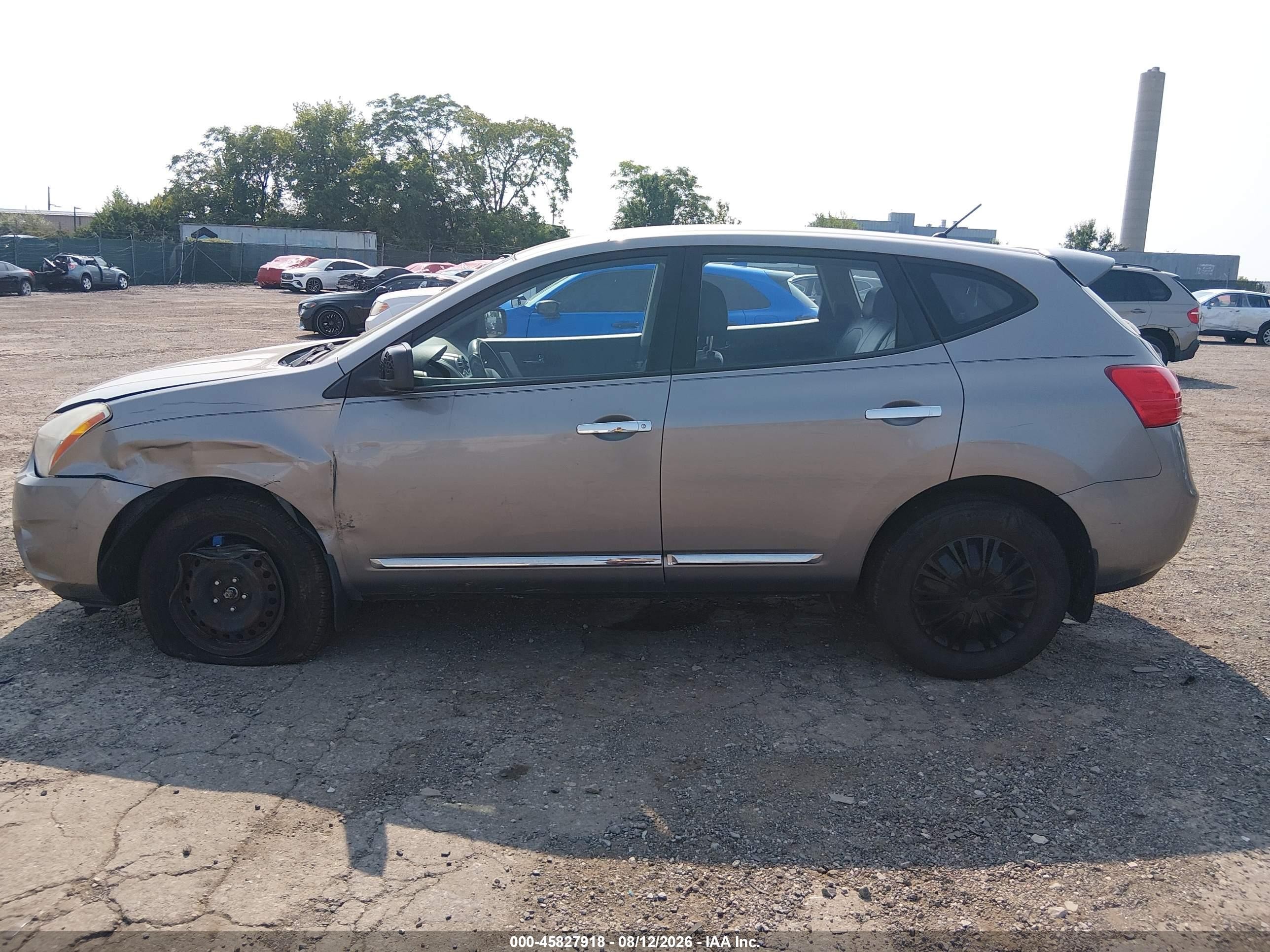 2011 Nissan Rogue S Коричневый vin: JN8AS5MV3BW262519