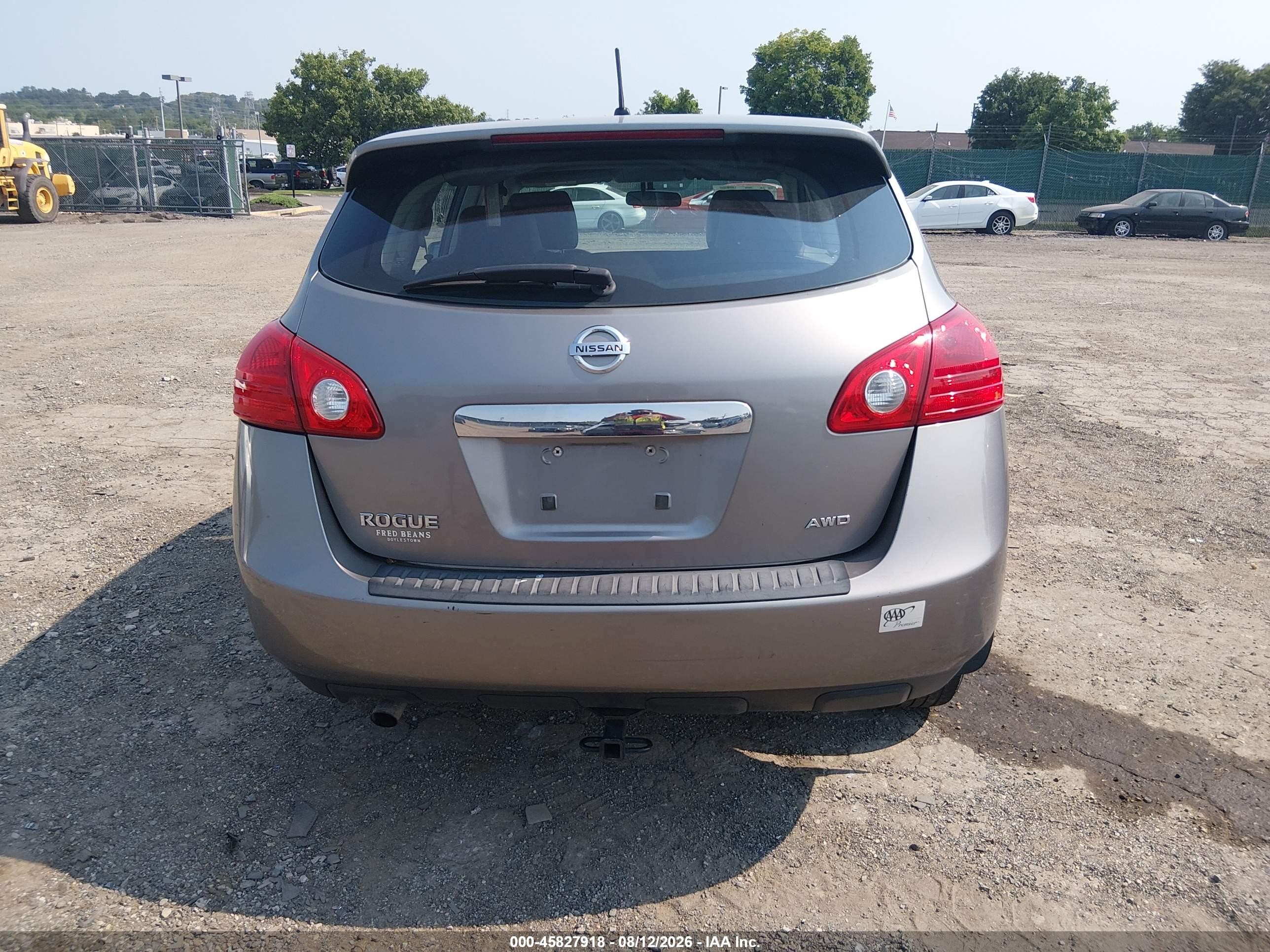 2011 Nissan Rogue S Коричневый vin: JN8AS5MV3BW262519