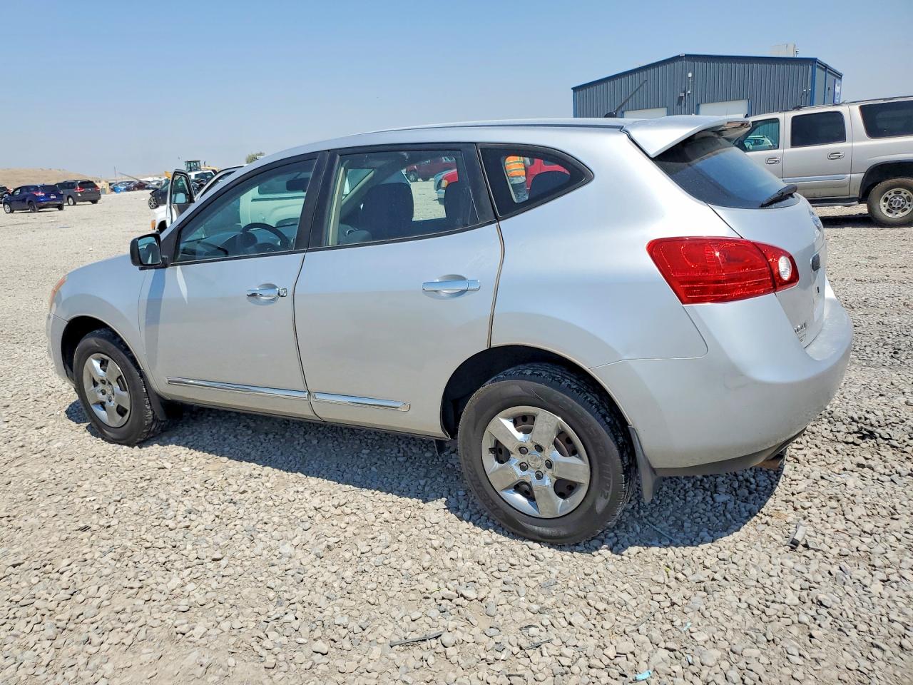 2011 Nissan Rogue S Silver vin: JN8AS5MV3BW265422