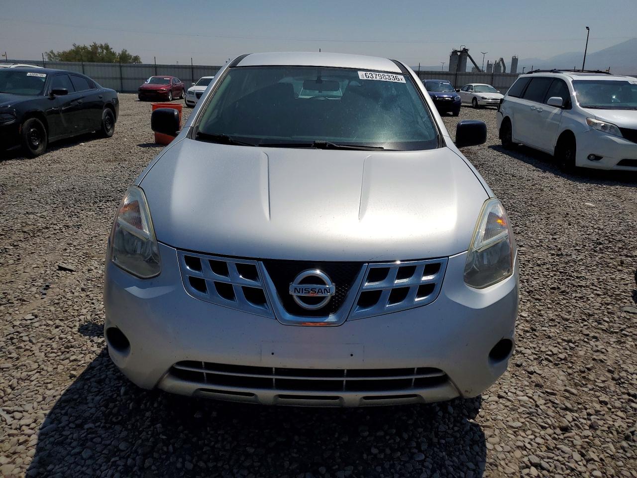 2011 Nissan Rogue S Silver vin: JN8AS5MV3BW265422