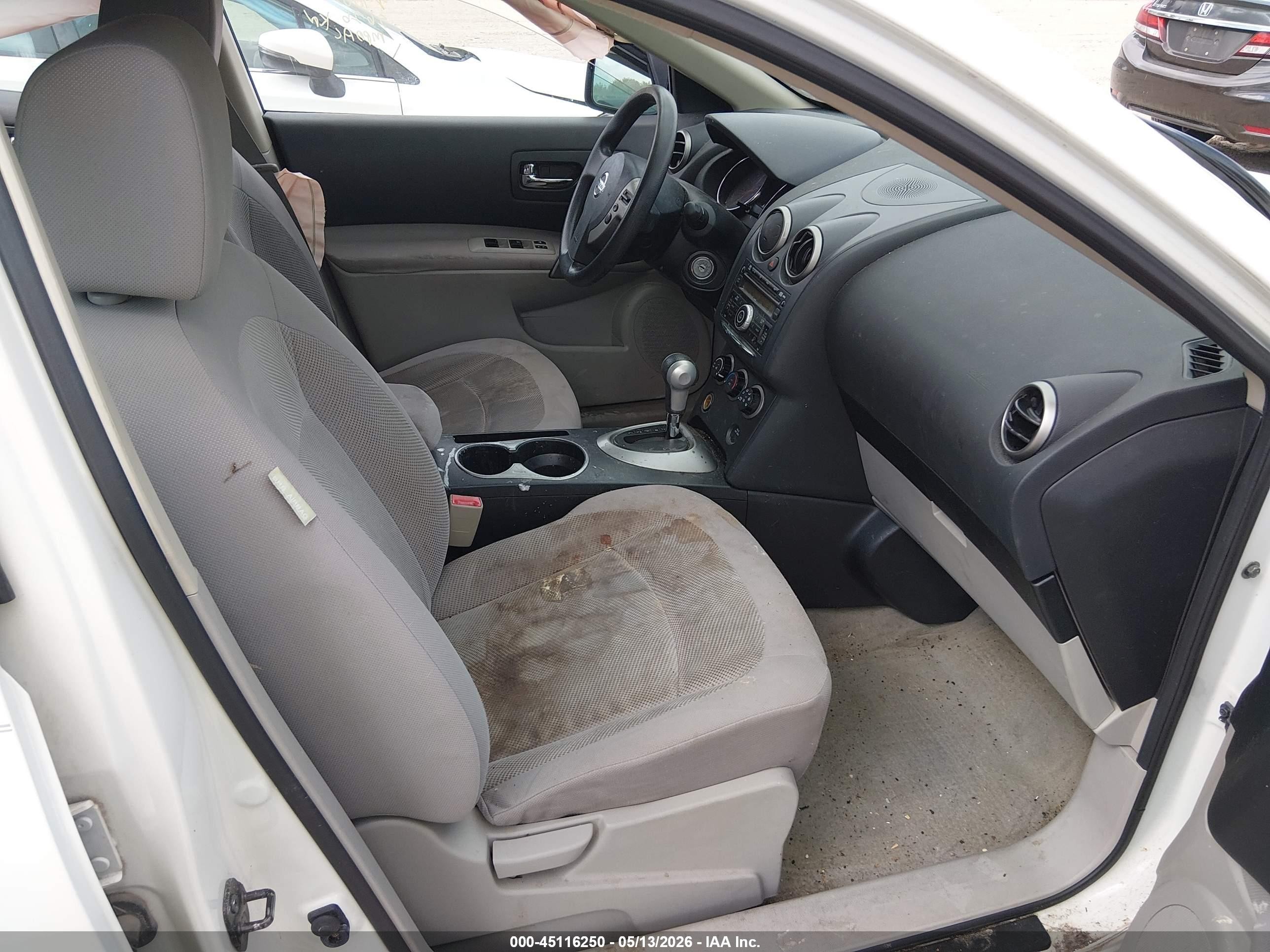 2011 Nissan Rogue S White vin: JN8AS5MV3BW269583