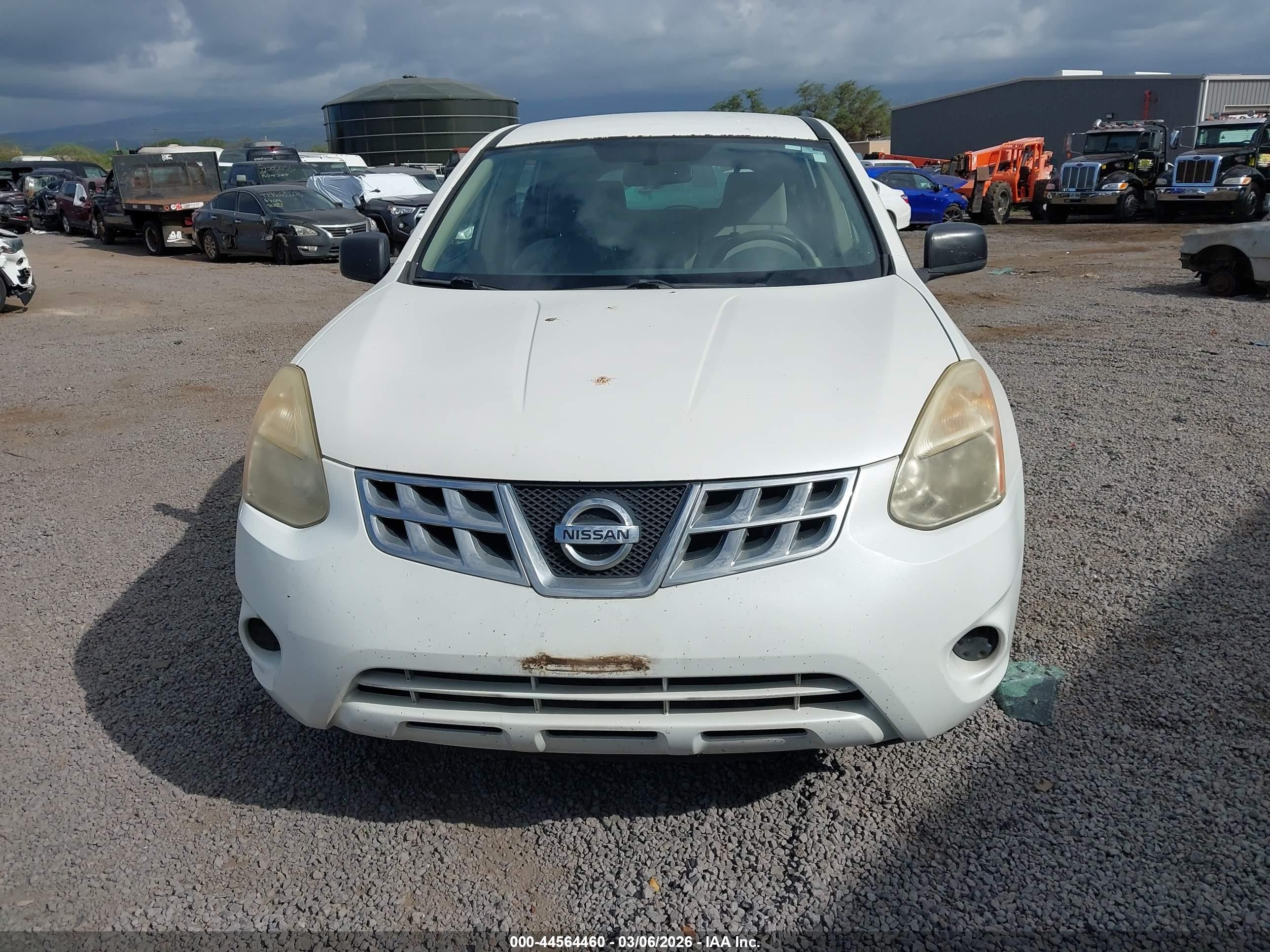 2011 Nissan Rogue S White vin: JN8AS5MV3BW271463