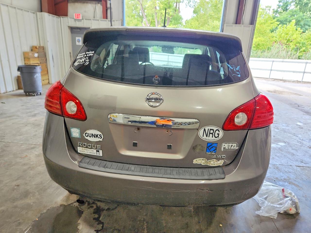 2011 Nissan Rogue S Tan vin: JN8AS5MV3BW282771