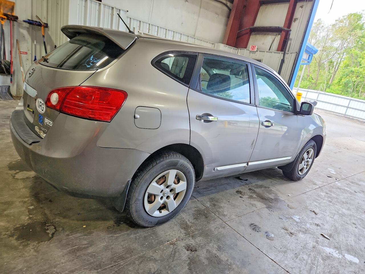2011 Nissan Rogue S Tan vin: JN8AS5MV3BW282771