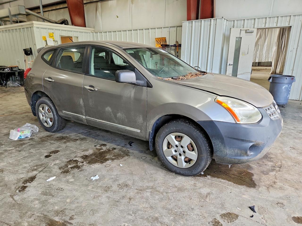 2011 Nissan Rogue S Tan vin: JN8AS5MV3BW282771