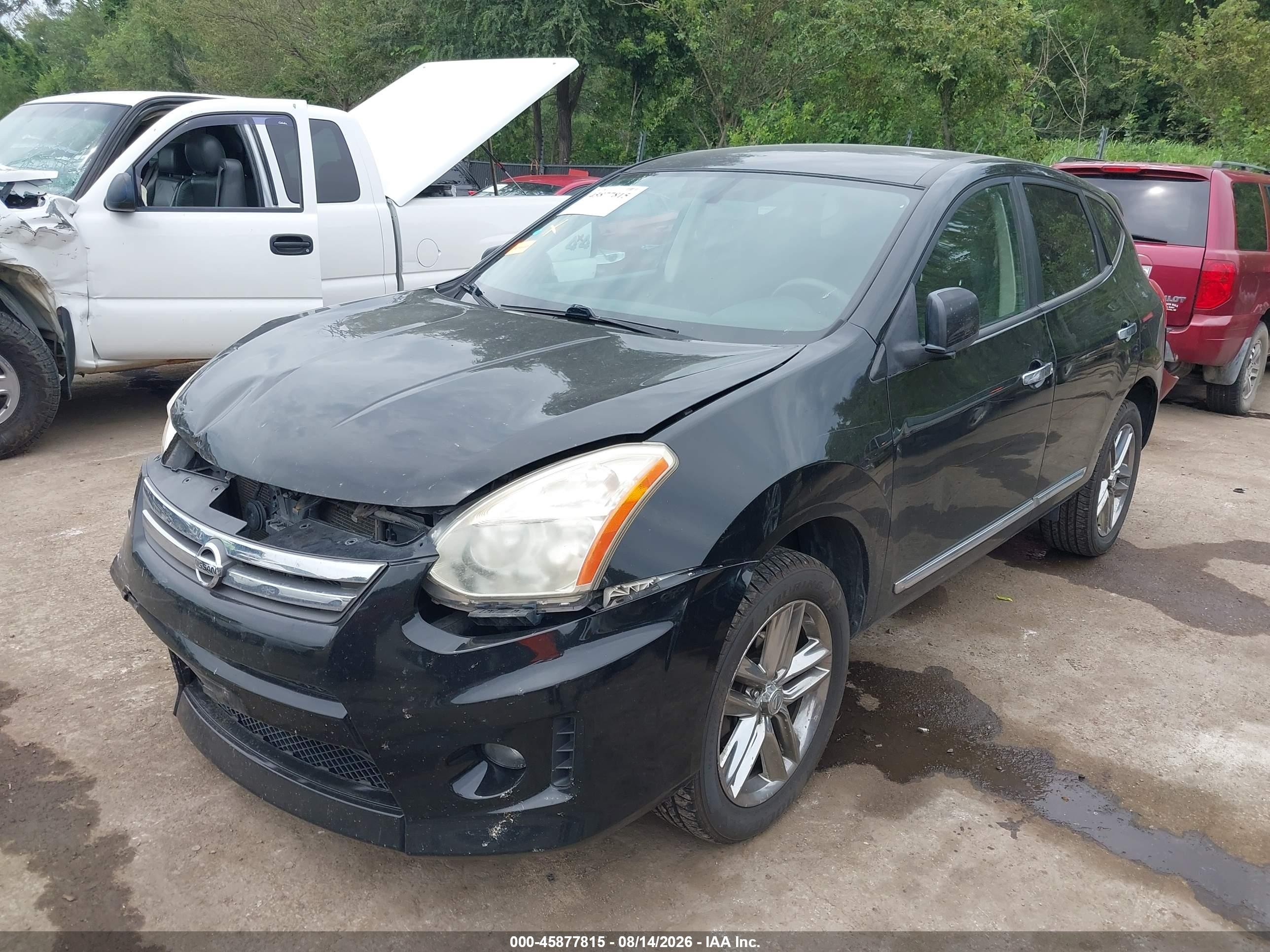2011 Nissan Rogue S Krom Edition Black vin: JN8AS5MV3BW288831