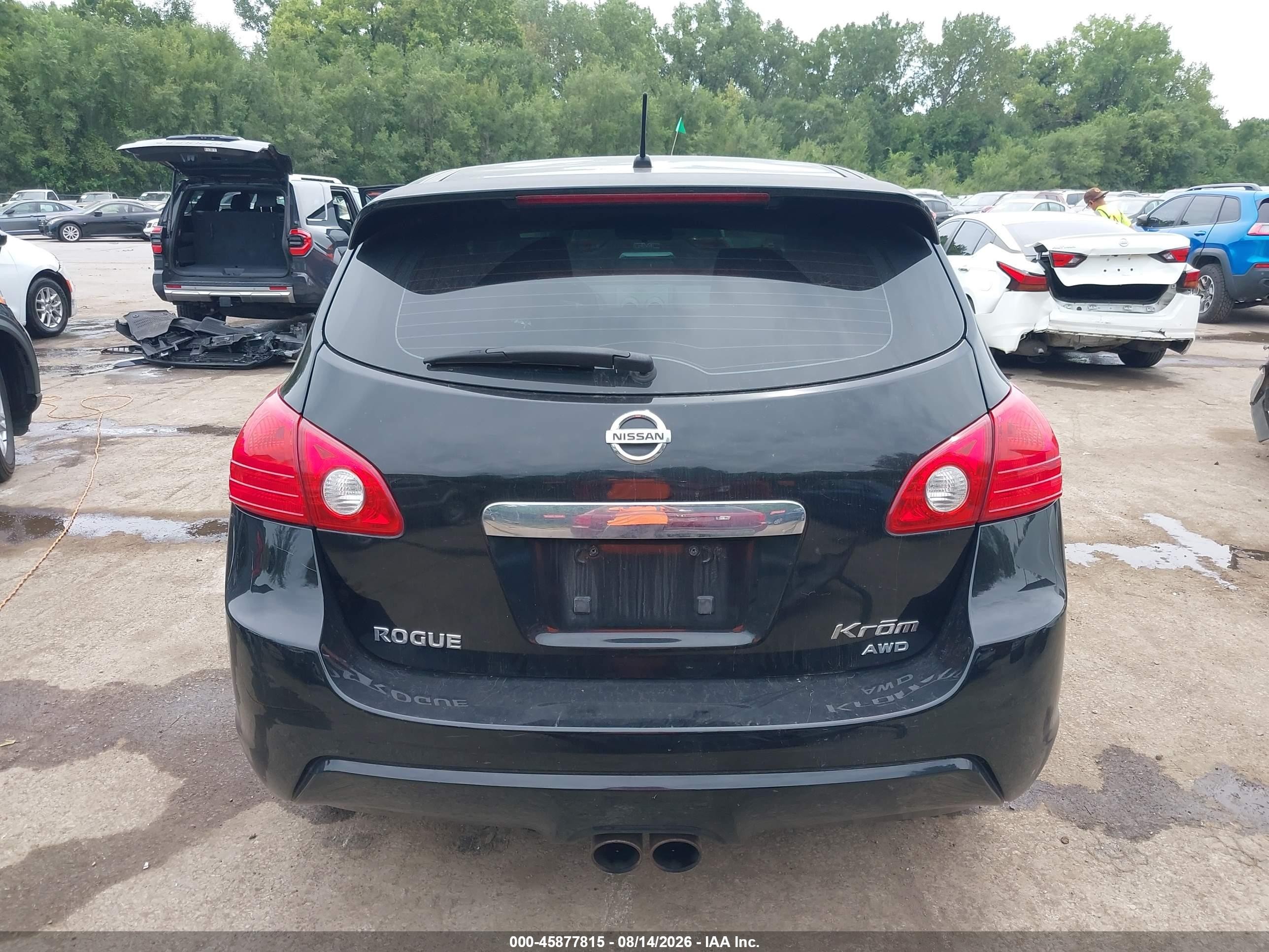 2011 Nissan Rogue S Krom Edition Black vin: JN8AS5MV3BW288831