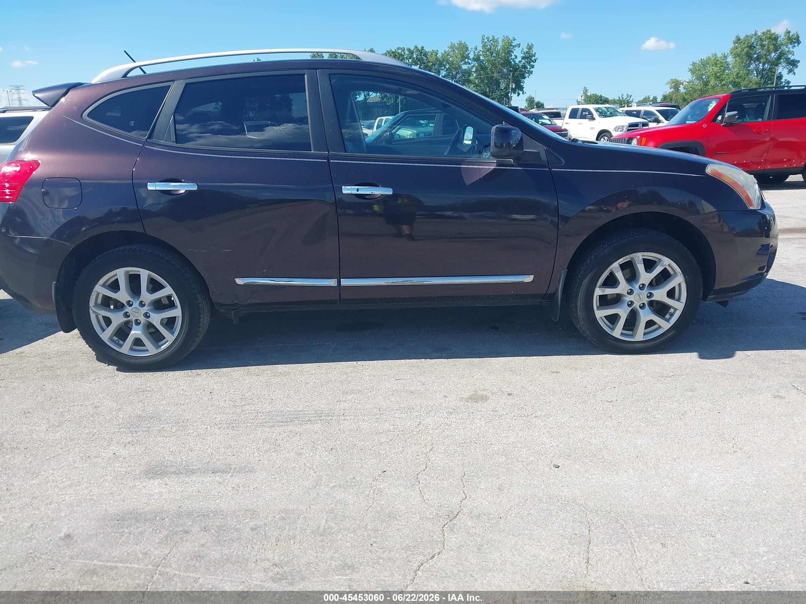 2011 Nissan Rogue Sv Brown vin: JN8AS5MV3BW290630