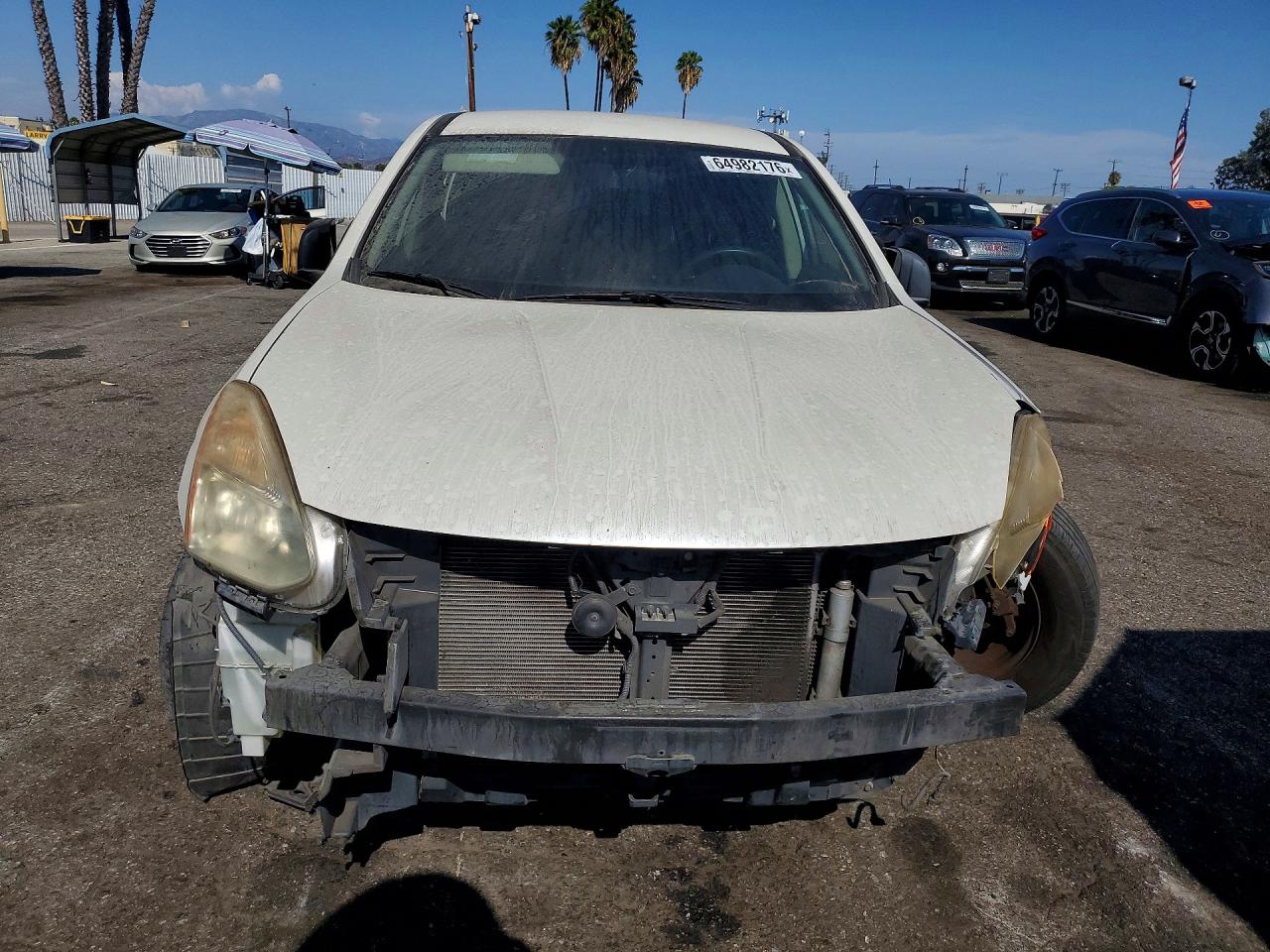 2011 Nissan Rogue S White vin: JN8AS5MV3BW301898