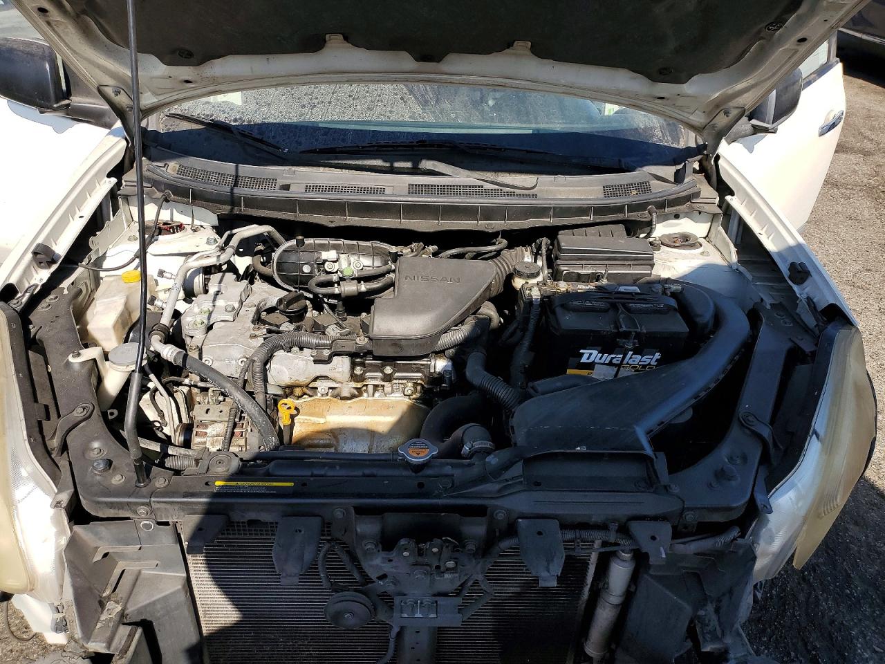 2011 Nissan Rogue S White vin: JN8AS5MV3BW301898