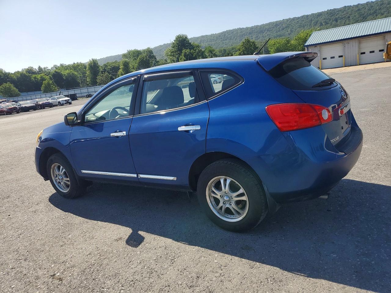 2011 Nissan Rogue S Blue vin: JN8AS5MV3BW315638