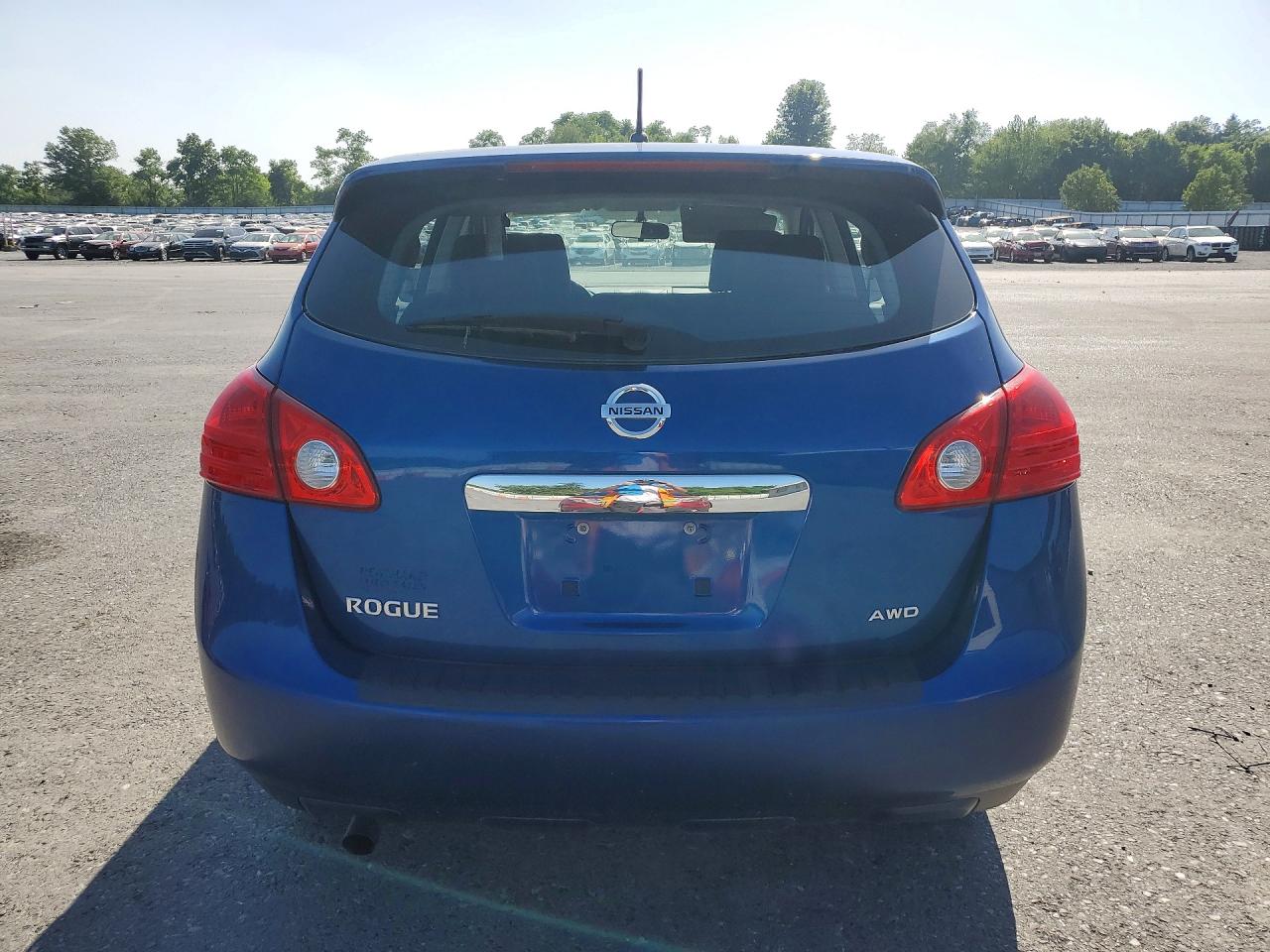 2011 Nissan Rogue S Blue vin: JN8AS5MV3BW315638