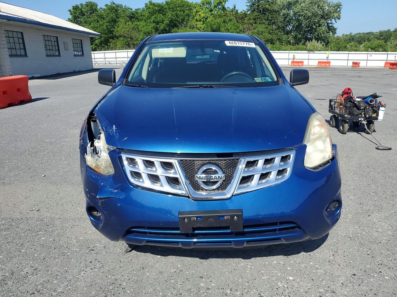 2011 Nissan Rogue S Blue vin: JN8AS5MV3BW315638
