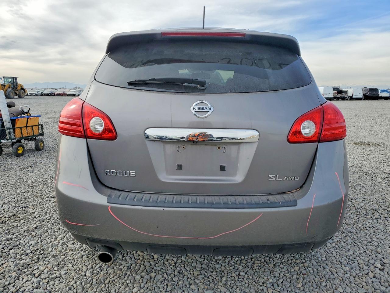 2011 Nissan Rogue S Gray vin: JN8AS5MV3BW681373