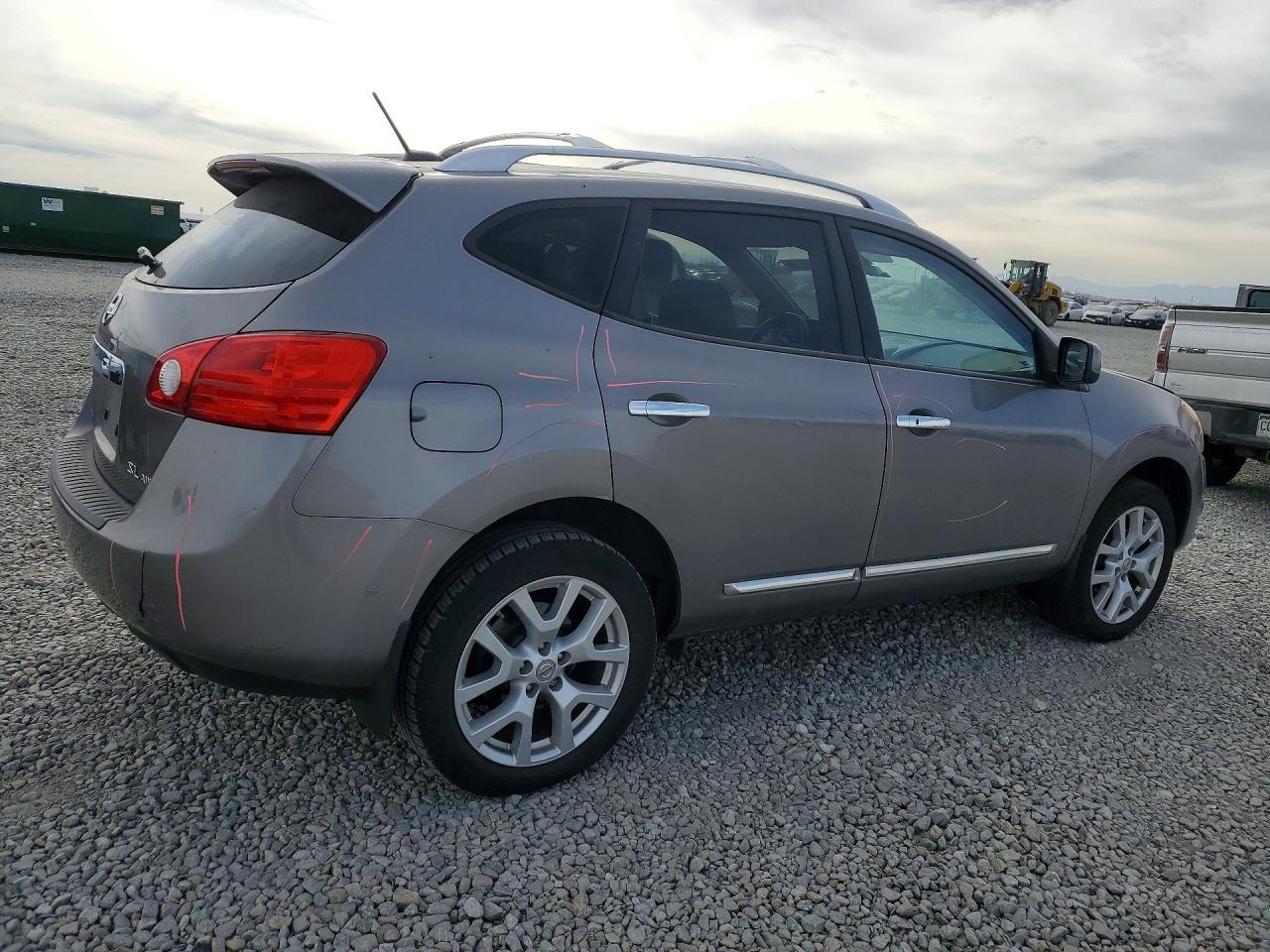 2011 Nissan Rogue S Gray vin: JN8AS5MV3BW681373