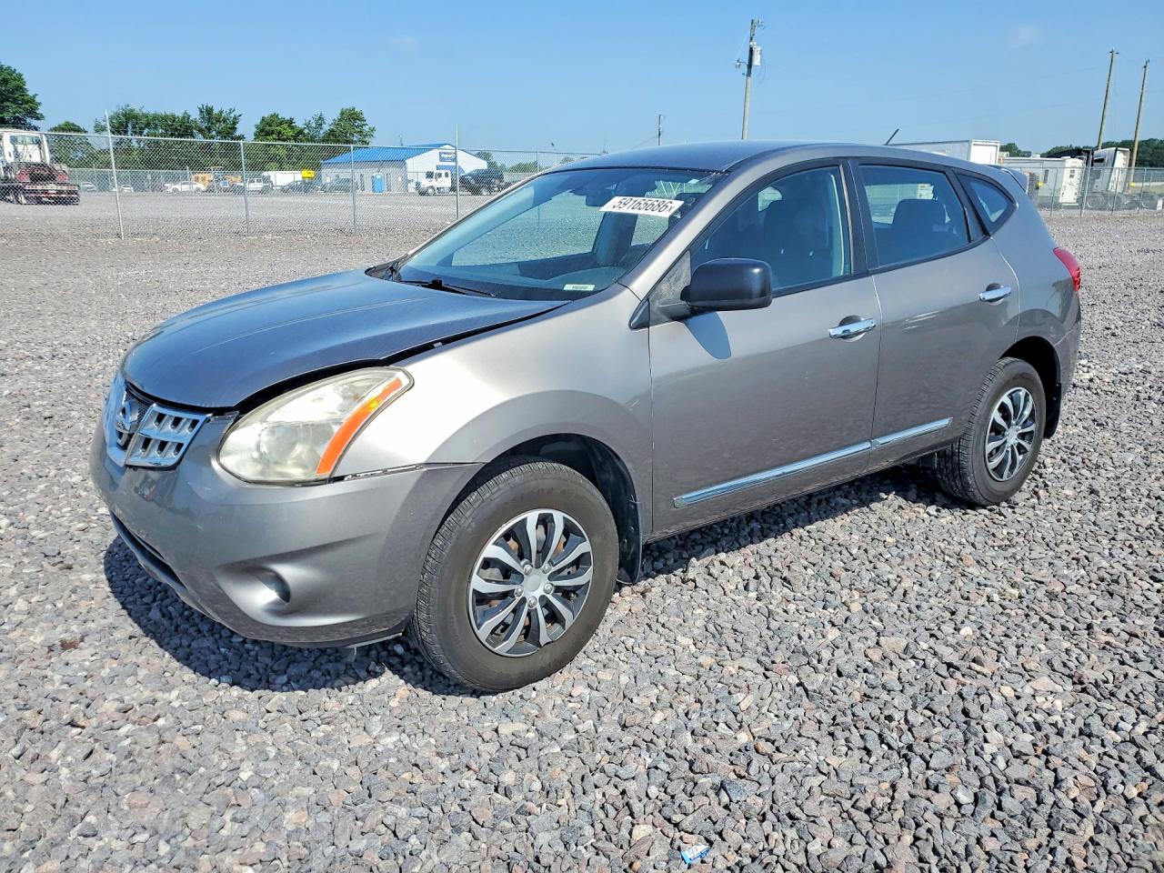 2011 Nissan Rogue S Gray vin: JN8AS5MV3BW682409