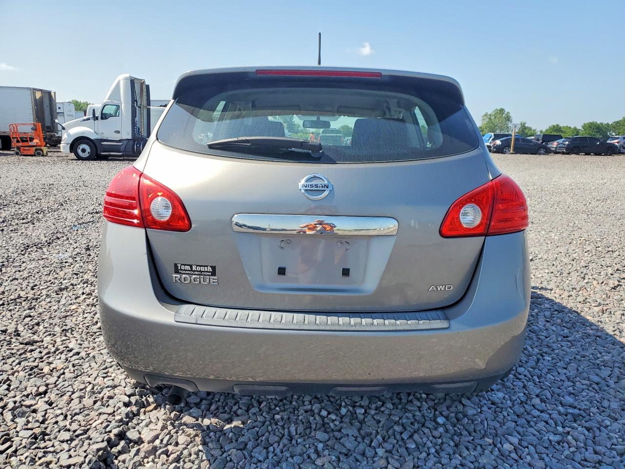 2011 Nissan Rogue S Gray vin: JN8AS5MV3BW682409