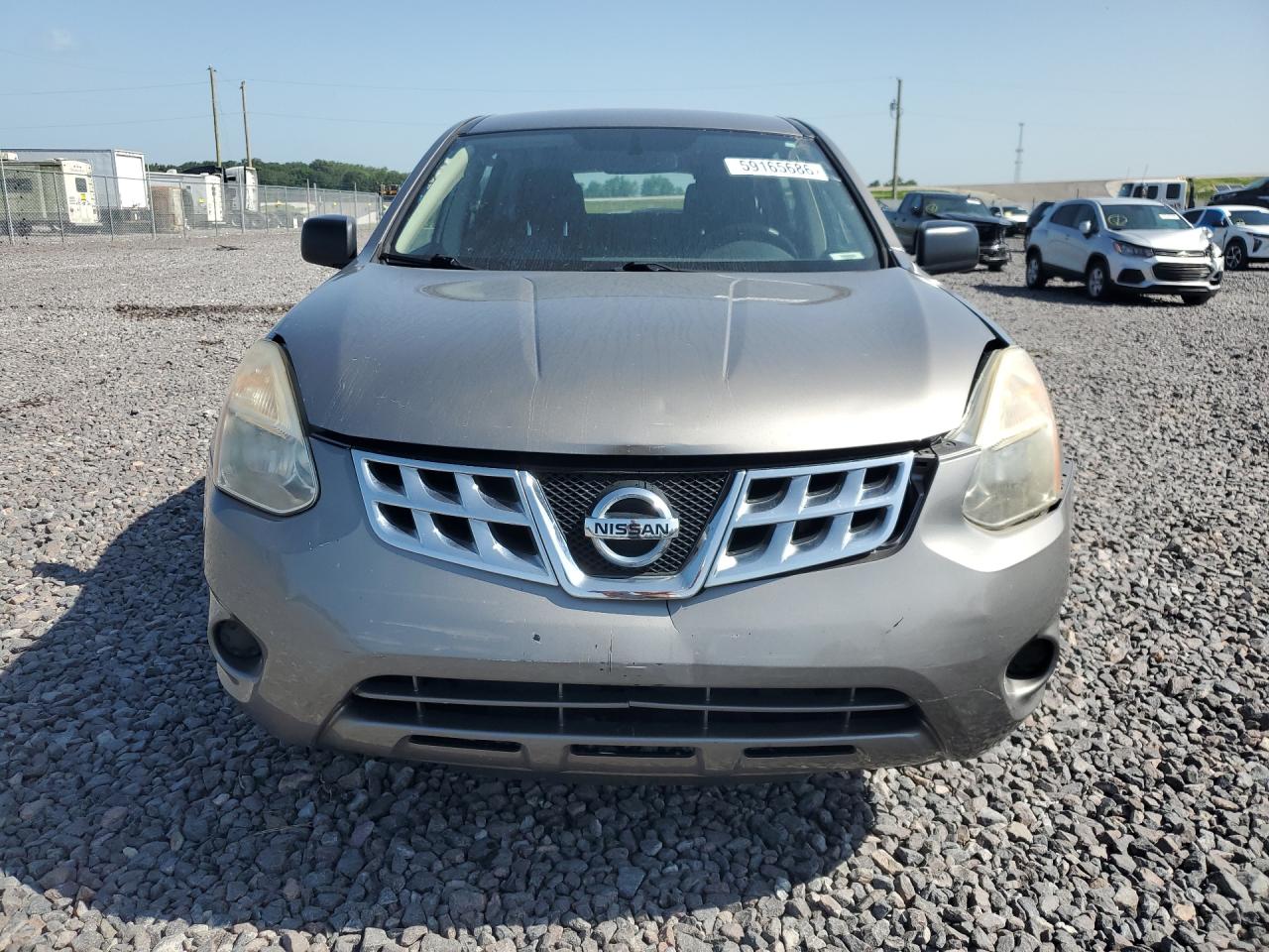 2011 Nissan Rogue S Gray vin: JN8AS5MV3BW682409