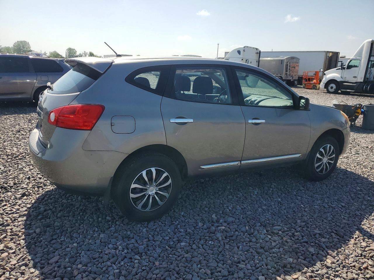 2011 Nissan Rogue S Gray vin: JN8AS5MV3BW682409