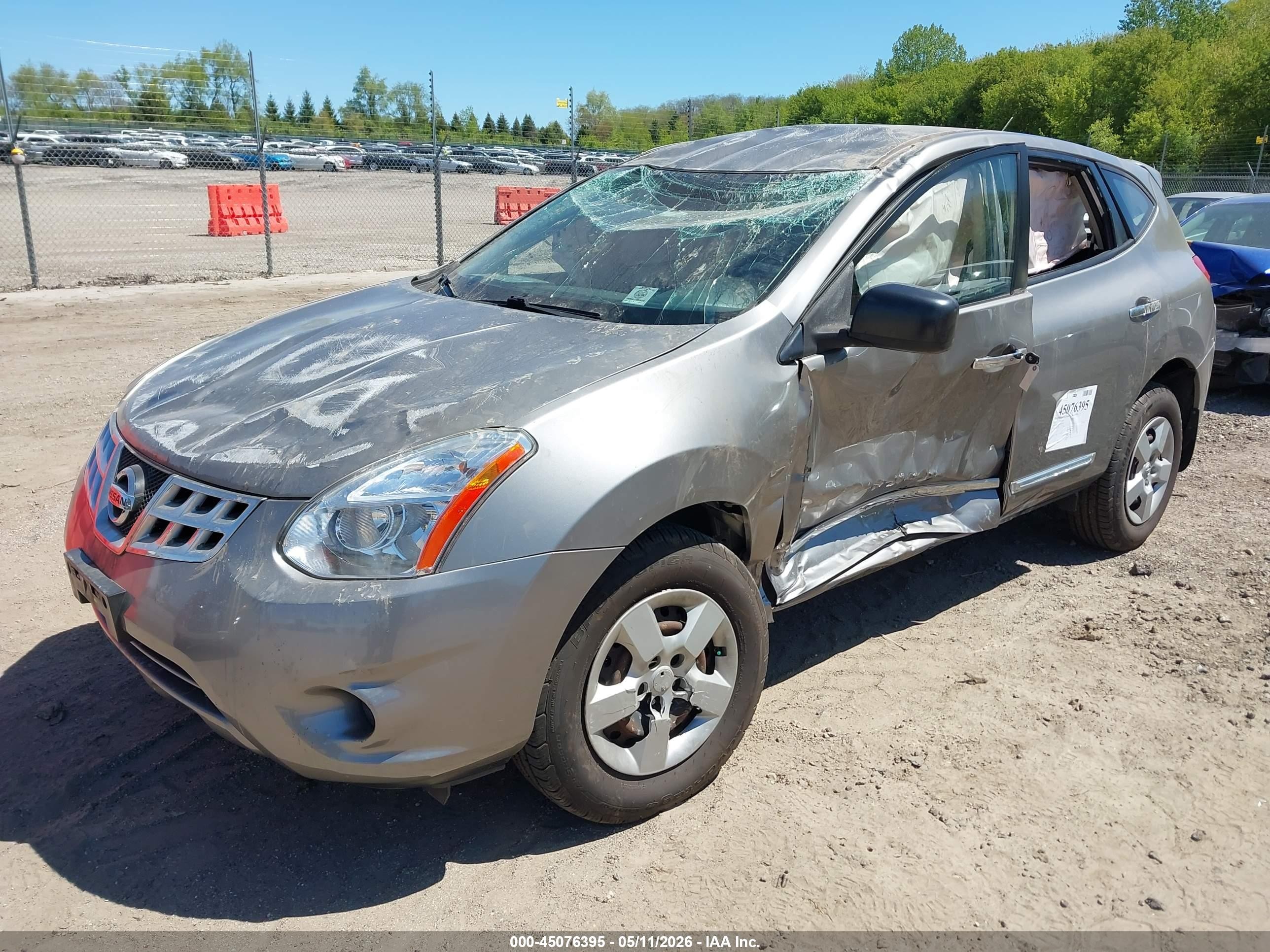 2011 Nissan Rogue S Gray vin: JN8AS5MV3BW682670
