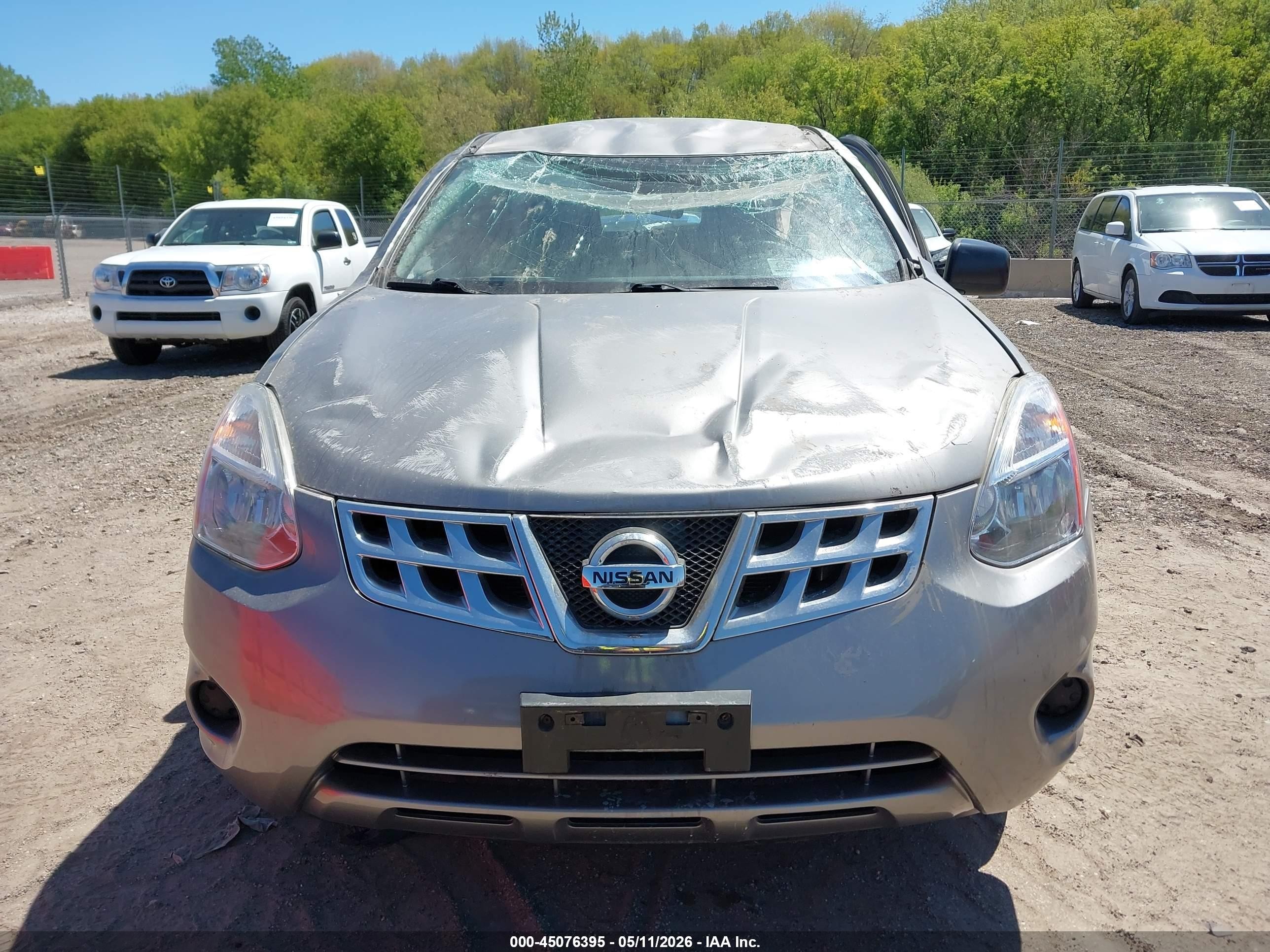 2011 Nissan Rogue S Gray vin: JN8AS5MV3BW682670
