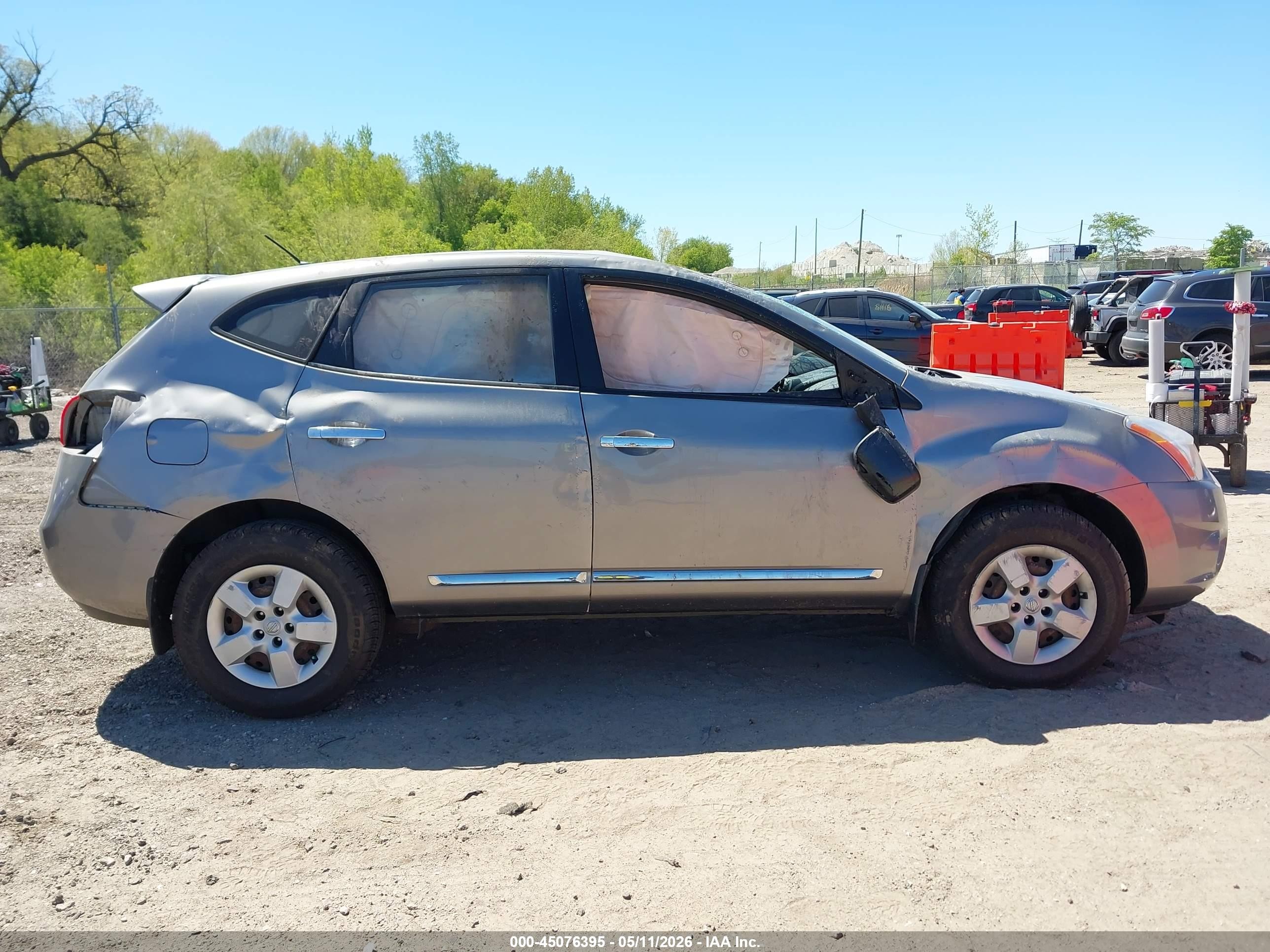 2011 Nissan Rogue S Gray vin: JN8AS5MV3BW682670