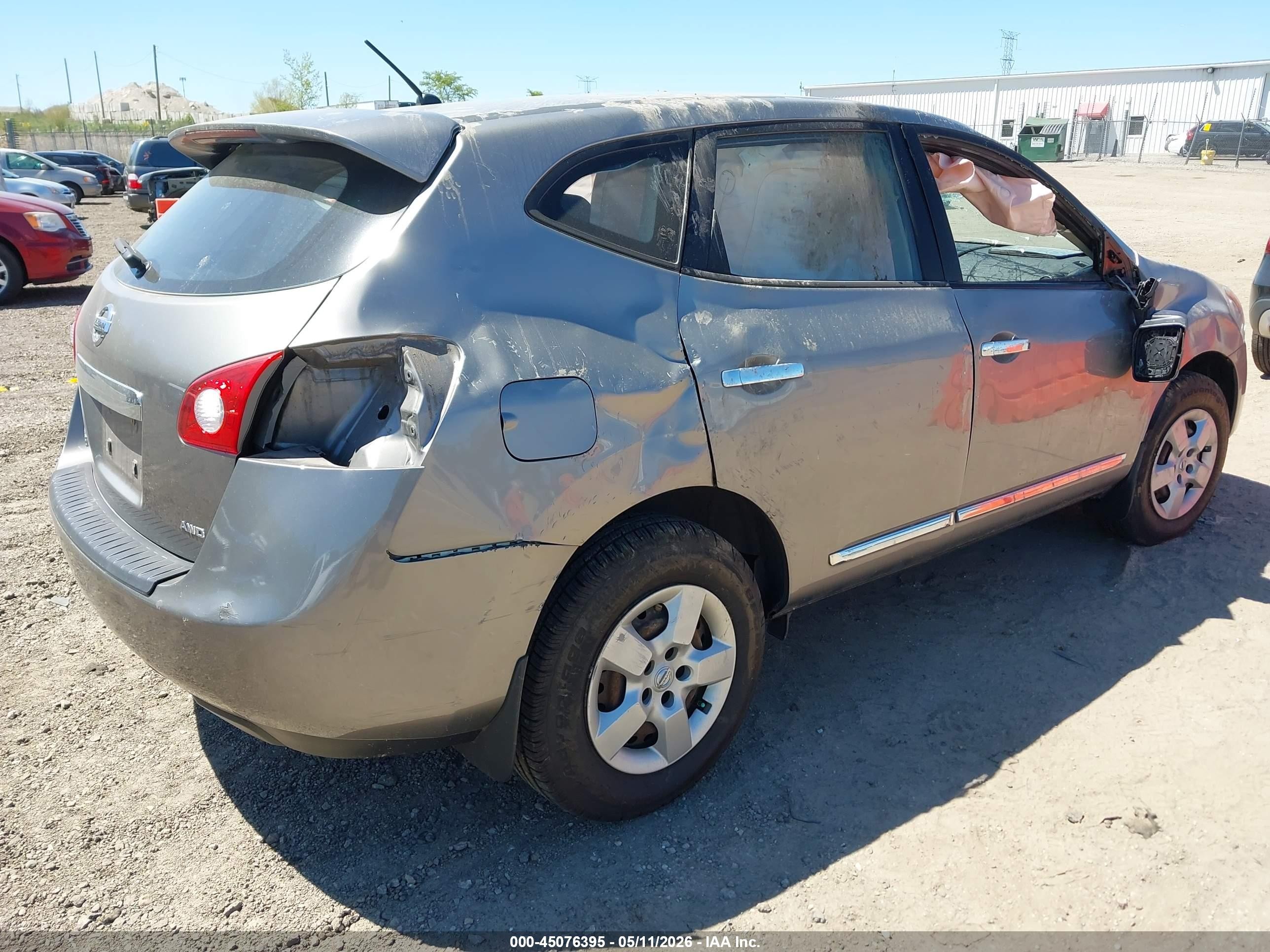 2011 Nissan Rogue S Gray vin: JN8AS5MV3BW682670
