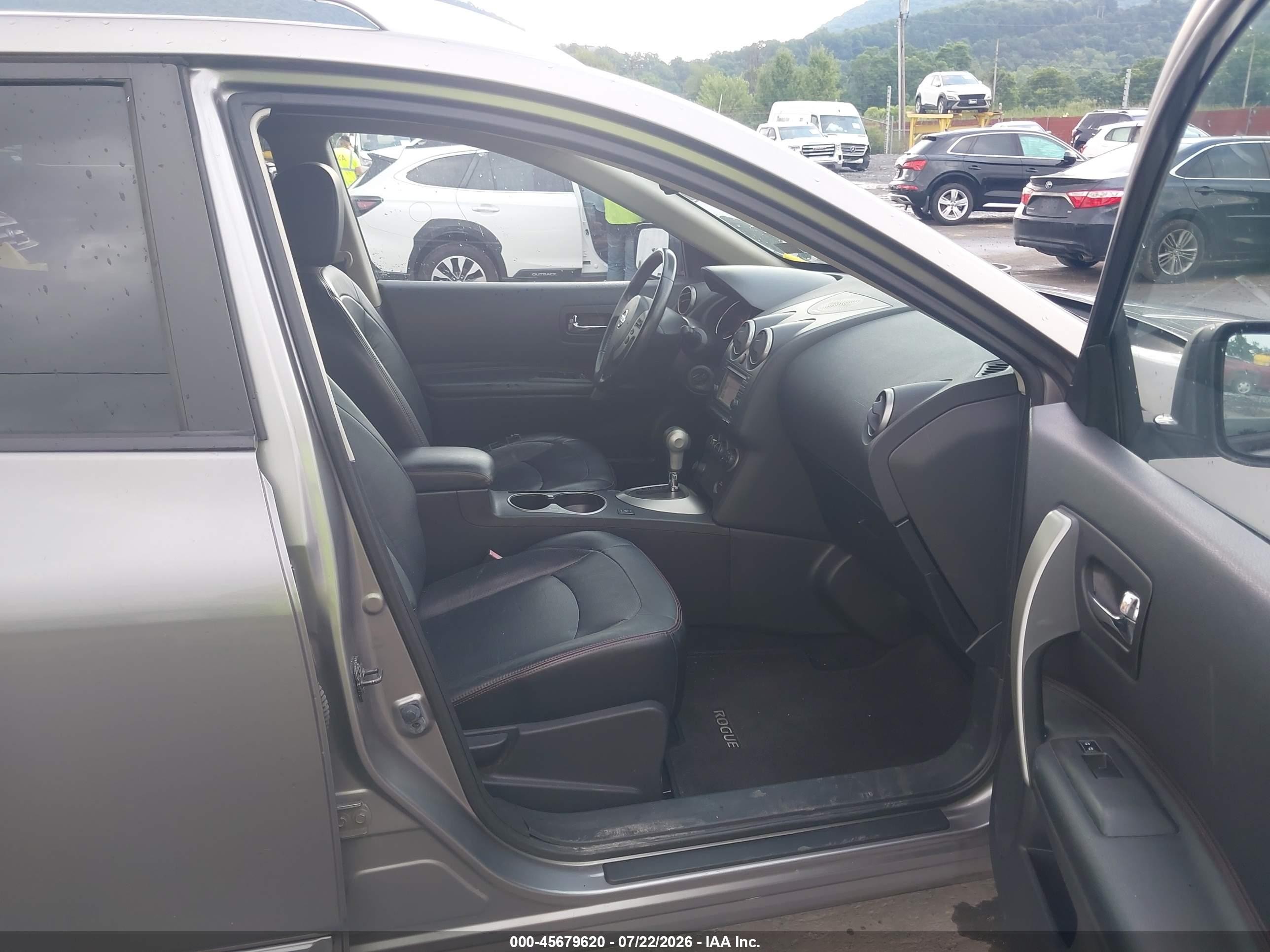 2011 Nissan Rogue Sv Gray vin: JN8AS5MV3BW686797