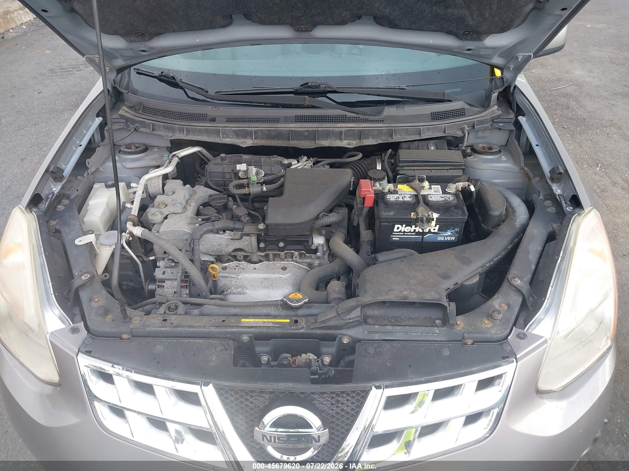 2011 Nissan Rogue Sv Gray vin: JN8AS5MV3BW686797