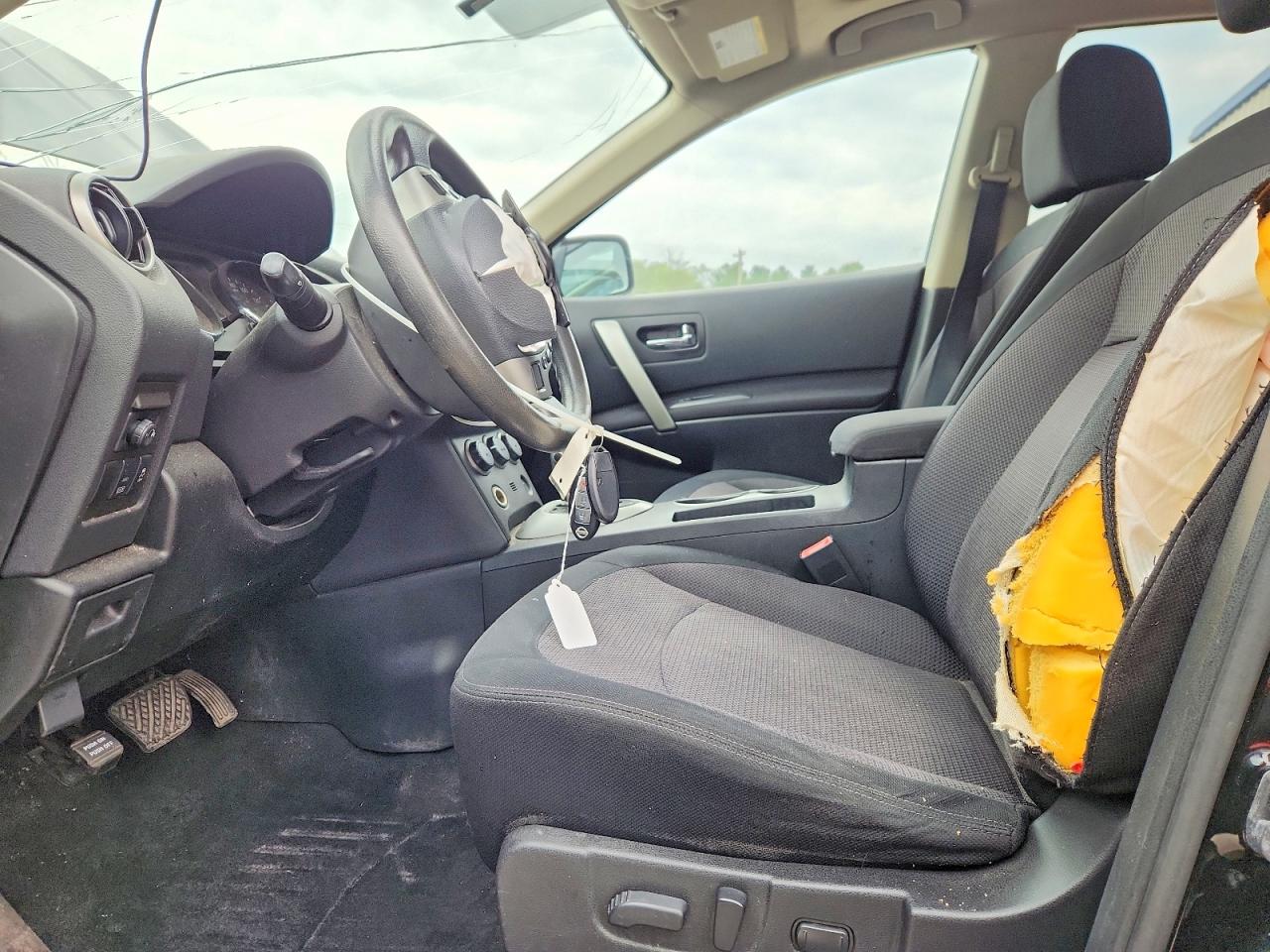 2011 Nissan Rogue S Черный vin: JN8AS5MV3BW687240
