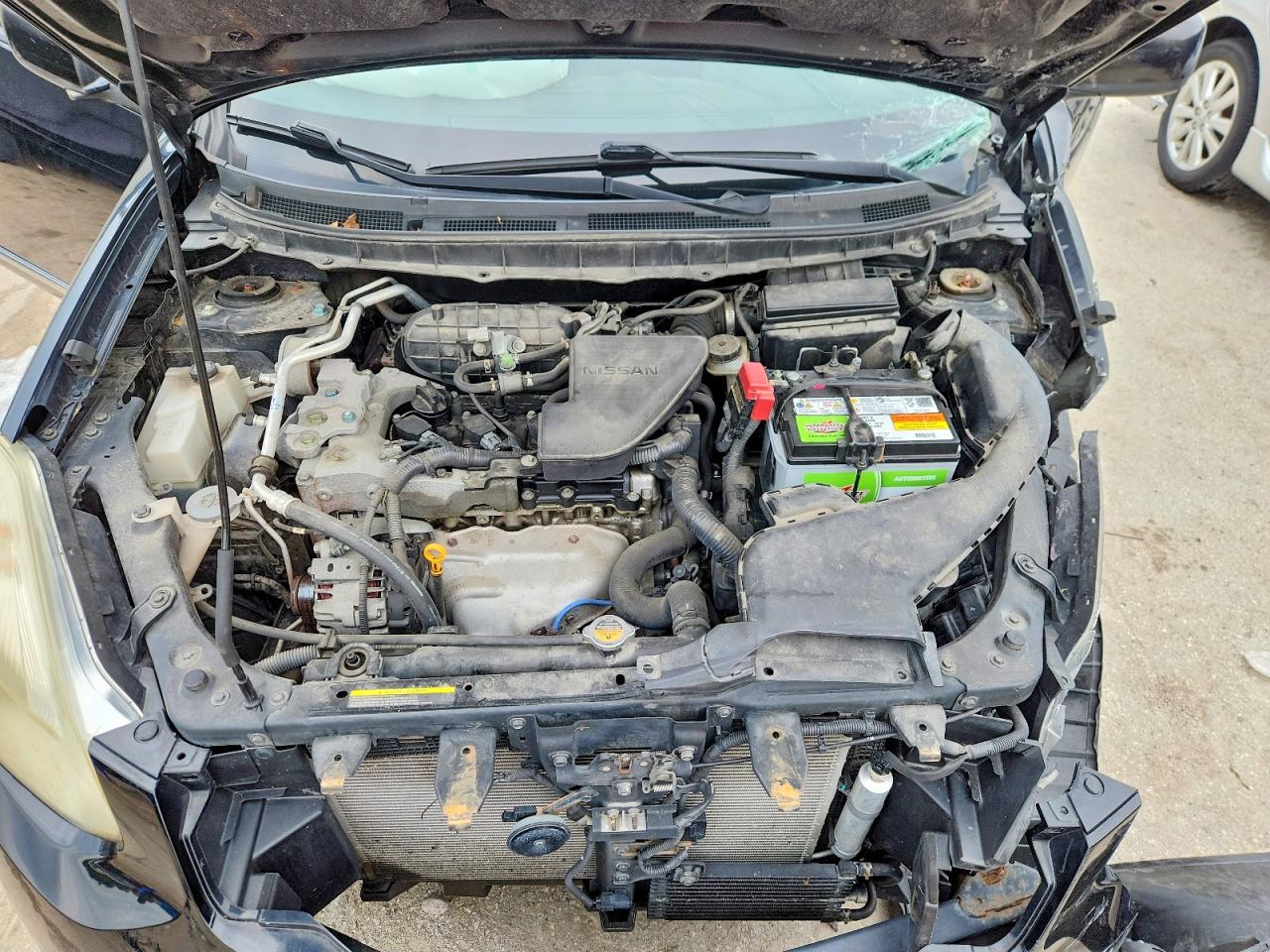 2011 Nissan Rogue S Черный vin: JN8AS5MV3BW687240
