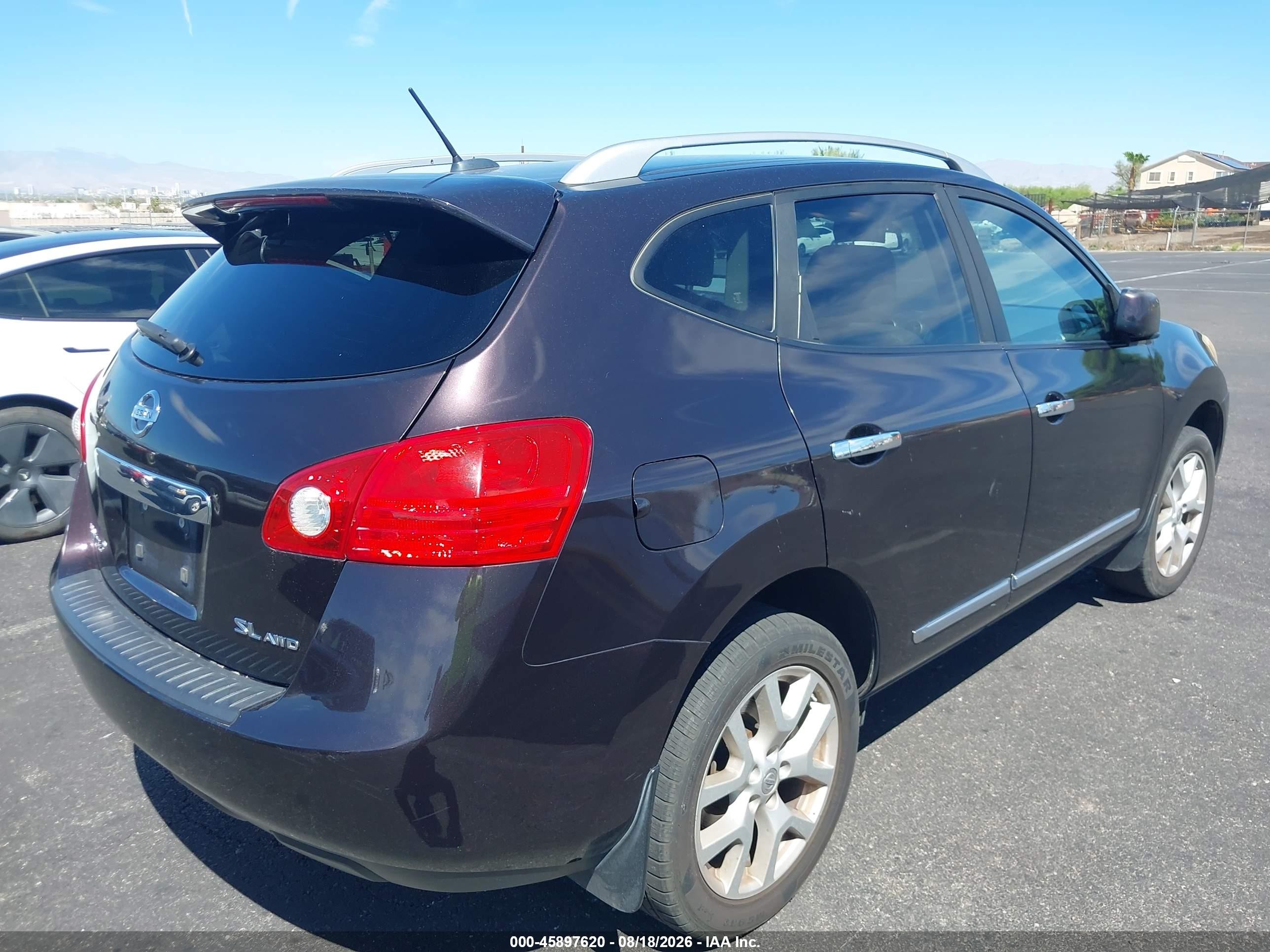 2012 Nissan Rogue Sv W/sl Pkg Фиолетовый vin: JN8AS5MV3CW353212