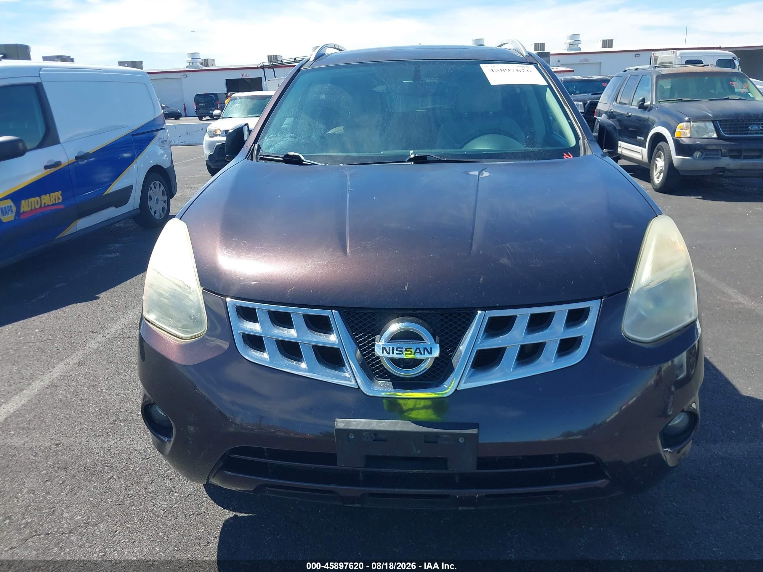 2012 Nissan Rogue Sv W/sl Pkg Фиолетовый vin: JN8AS5MV3CW353212