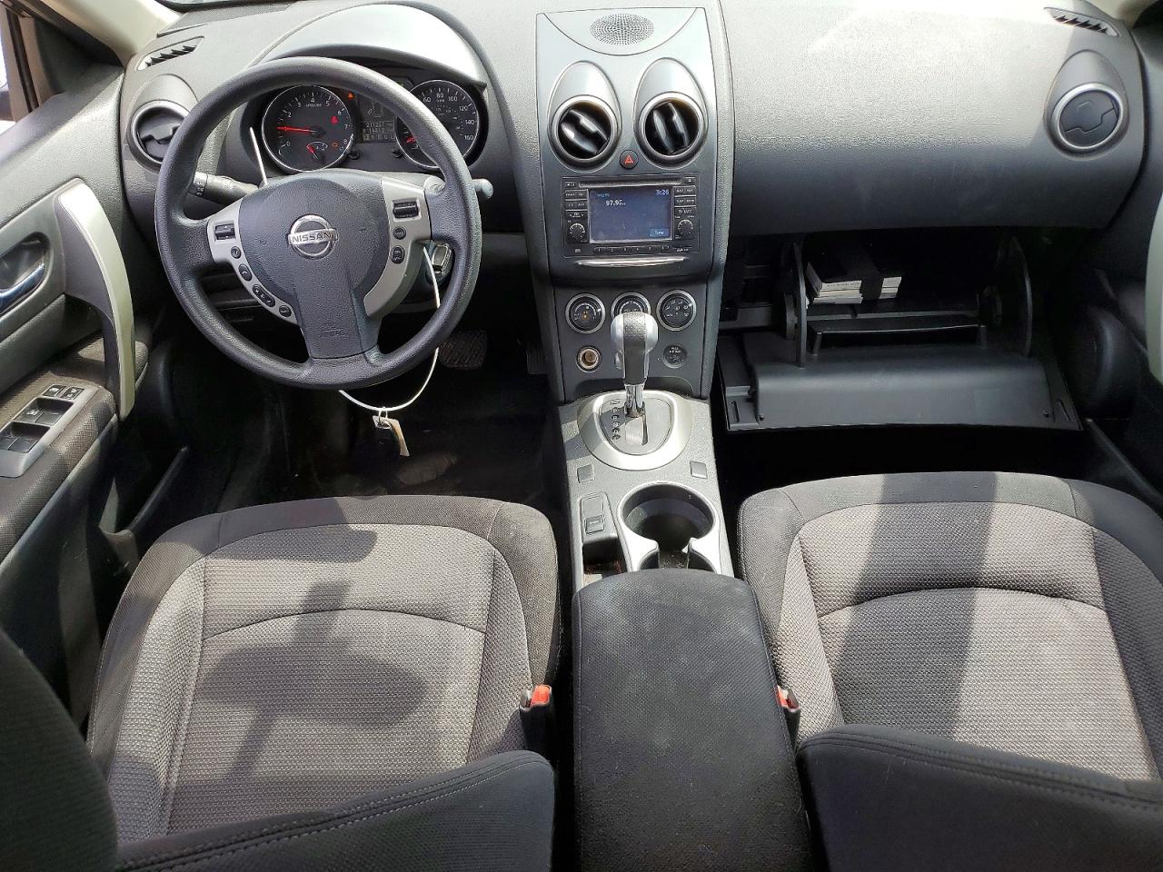 2012 Nissan Rogue S Black vin: JN8AS5MV3CW357115