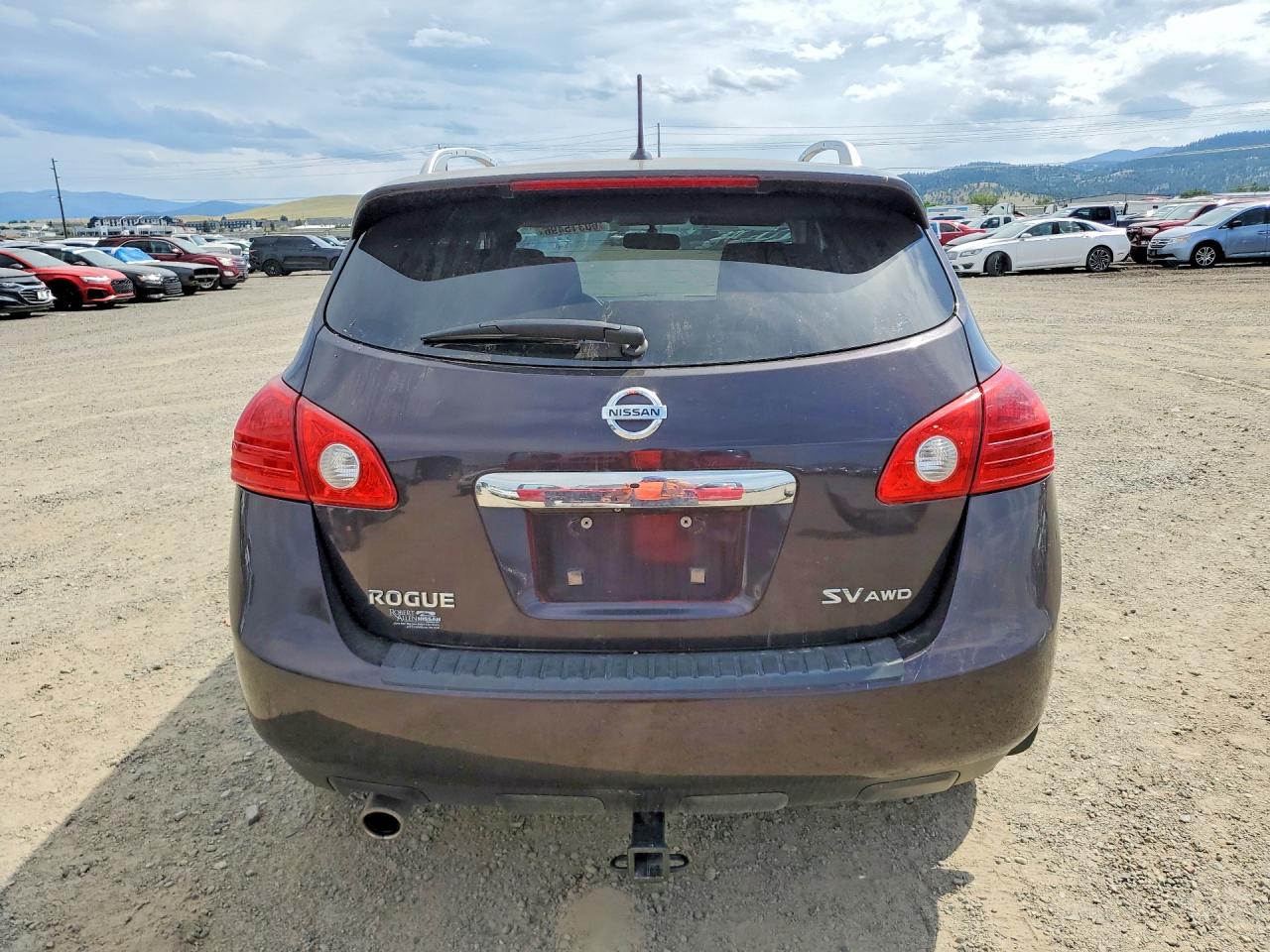 2012 Nissan Rogue S Black vin: JN8AS5MV3CW357115