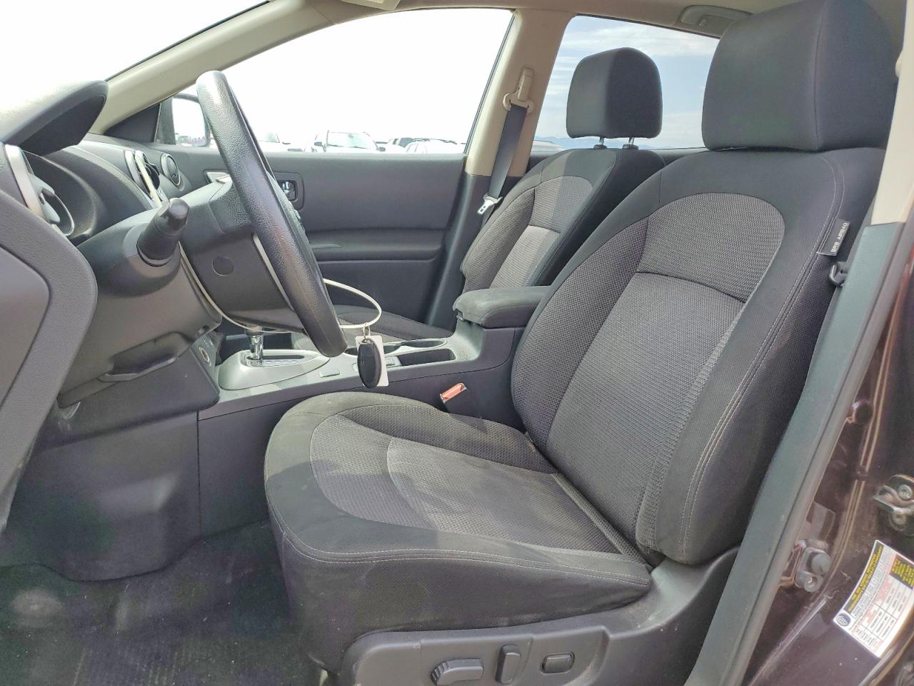 2012 Nissan Rogue S Black vin: JN8AS5MV3CW357115