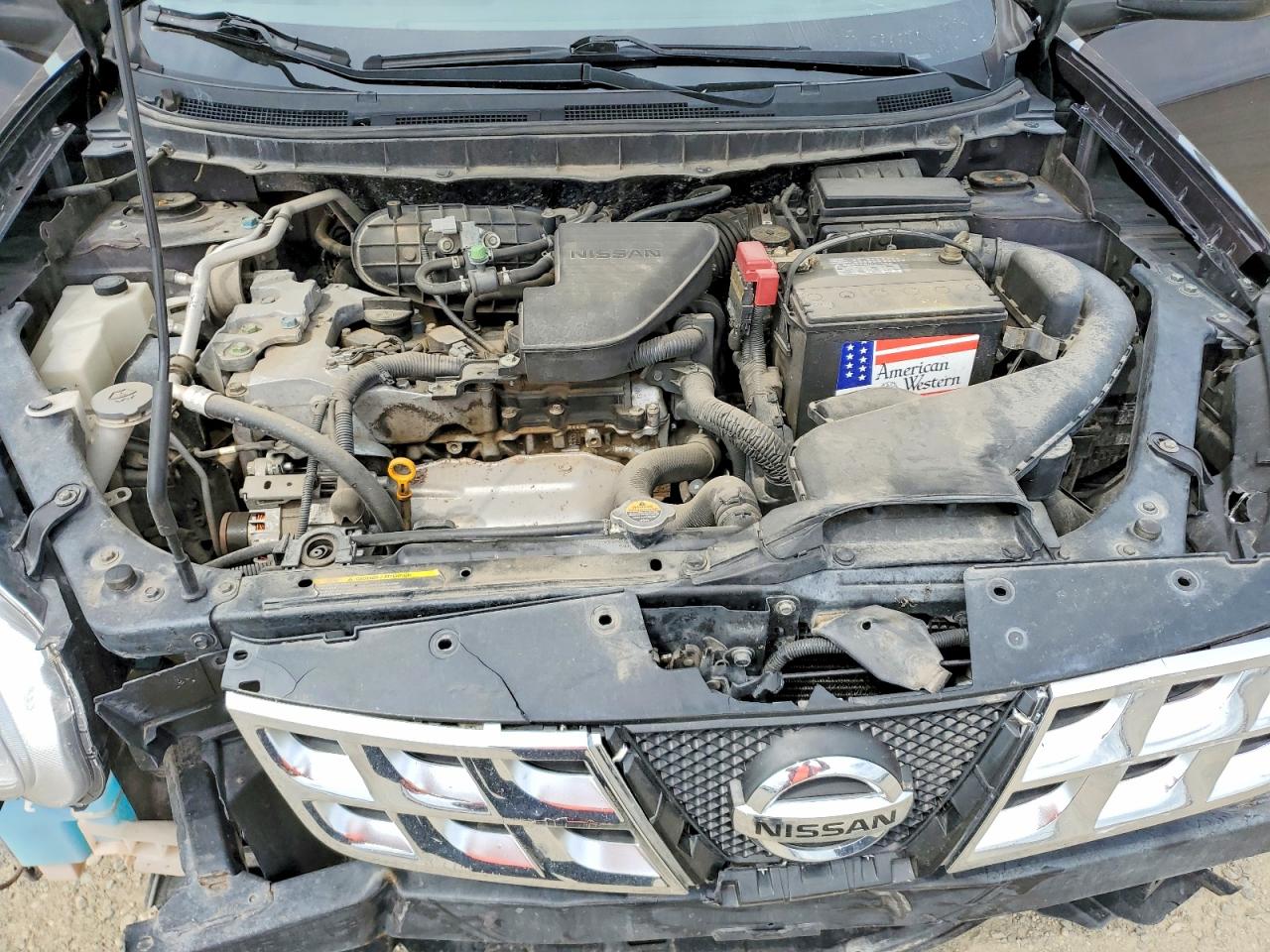 2012 Nissan Rogue S Black vin: JN8AS5MV3CW357115