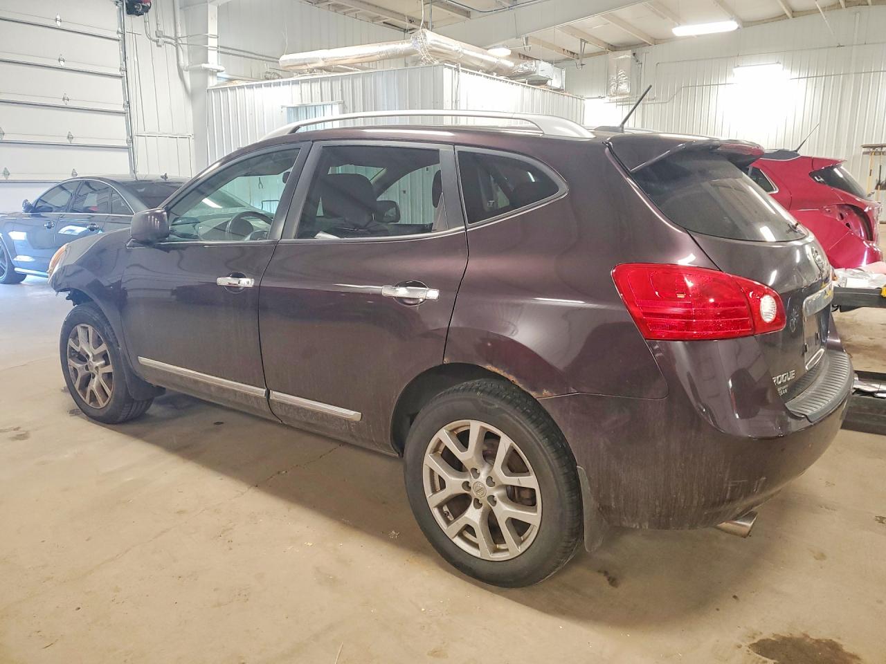 2012 Nissan Rogue S Purple vin: JN8AS5MV3CW361990