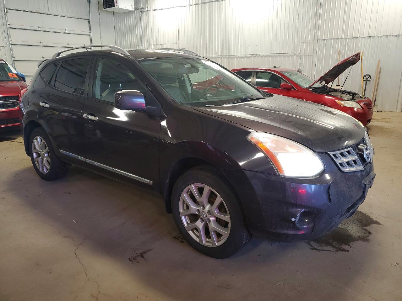 2012 Nissan Rogue S Purple vin: JN8AS5MV3CW361990