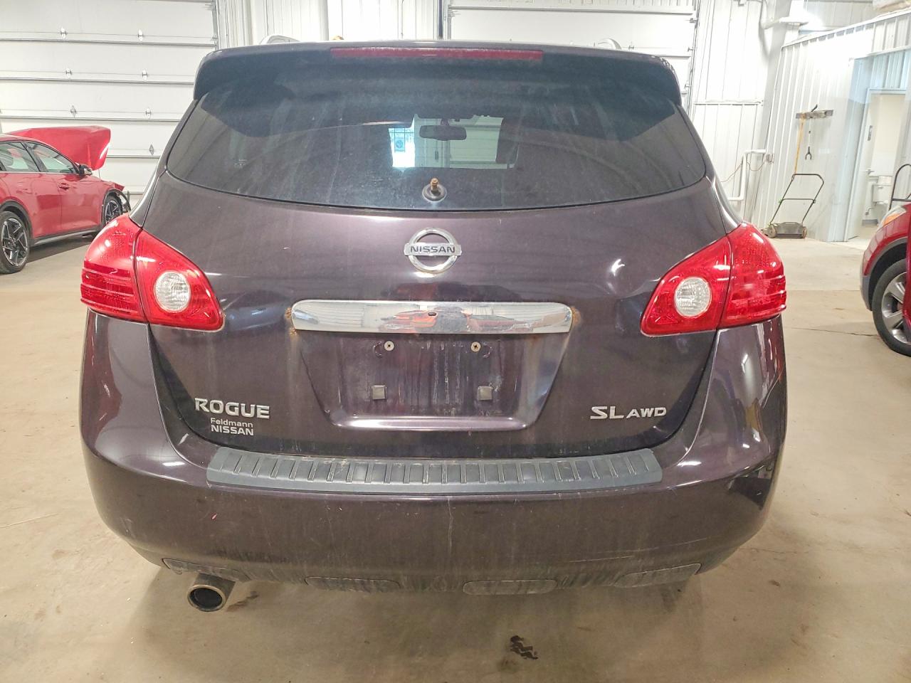 2012 Nissan Rogue S Purple vin: JN8AS5MV3CW361990