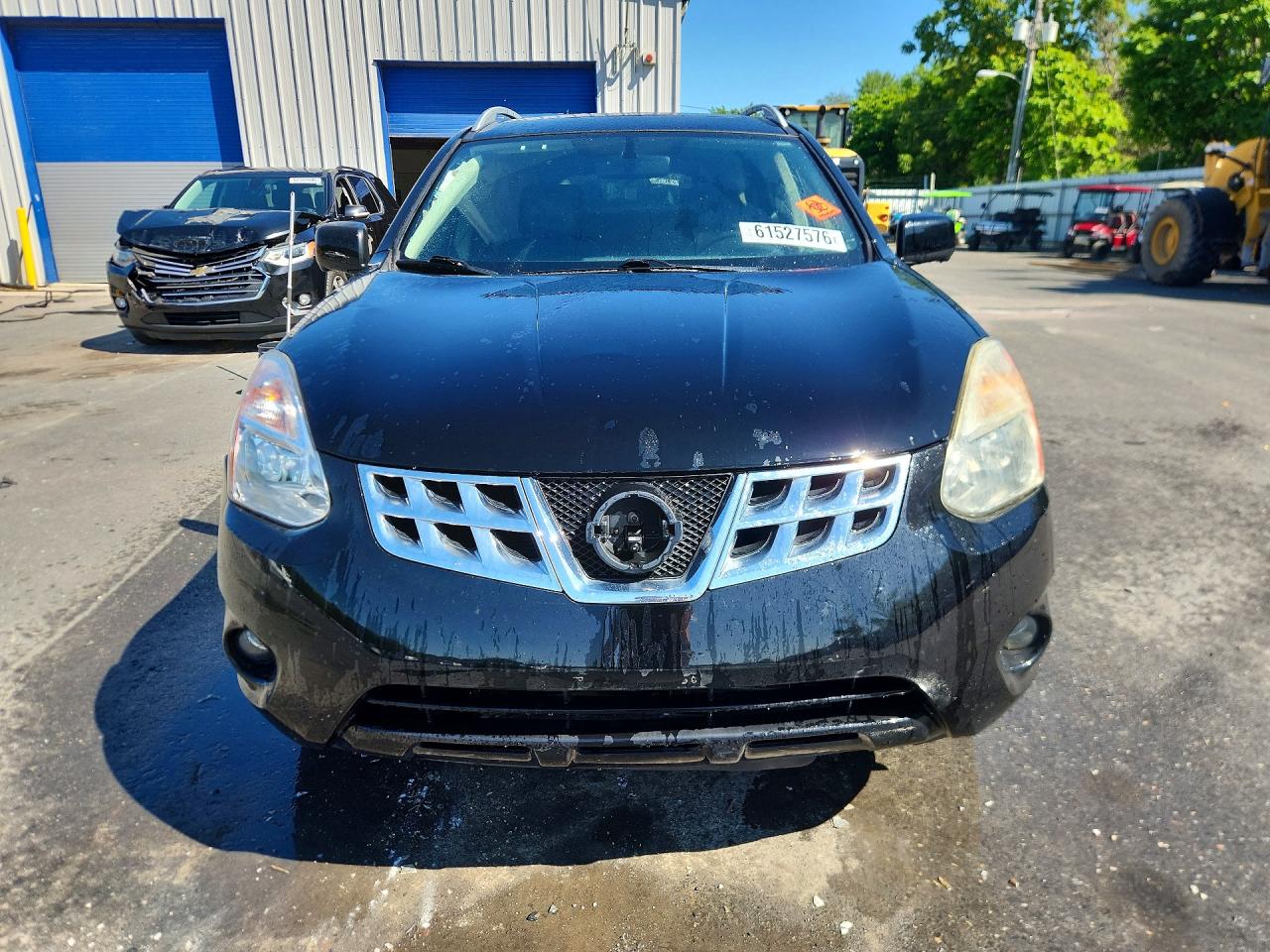 2012 Nissan Rogue S Black vin: JN8AS5MV3CW363156